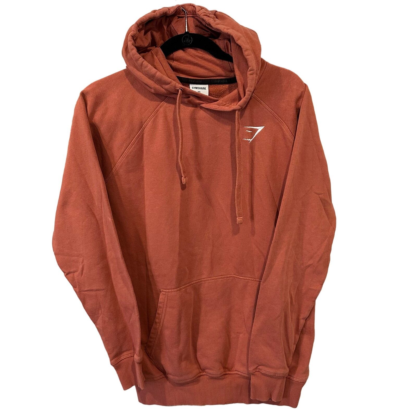 Gymshark Gymshark Crest Hoodie, Persimmon Red - size XS Size US XS / EU 42 / 0 - 1 Thumbnail