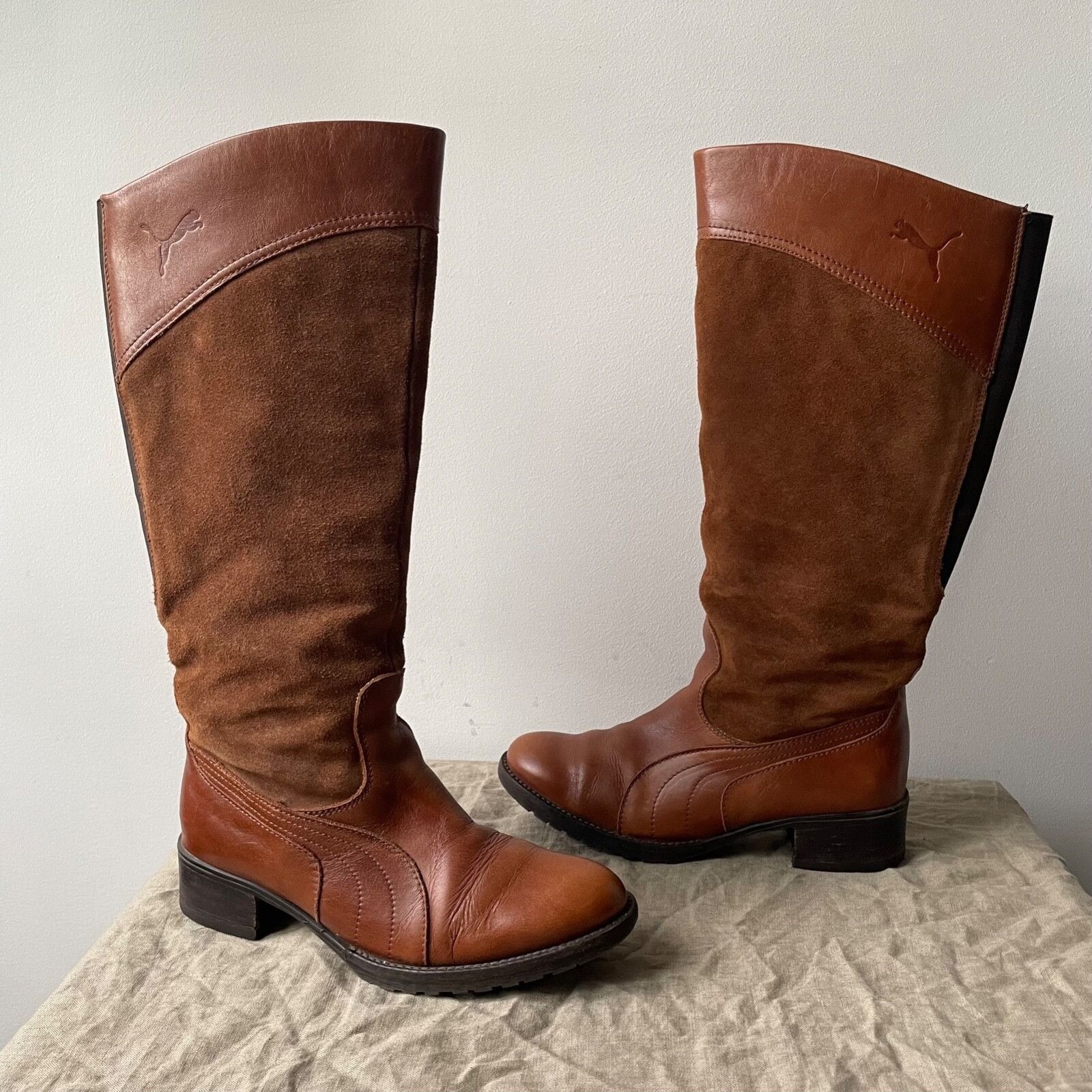 Puma Puma Paris Archive Knee Boots 9025AC Size US 8 / IT 38 - 1 Thumbnail