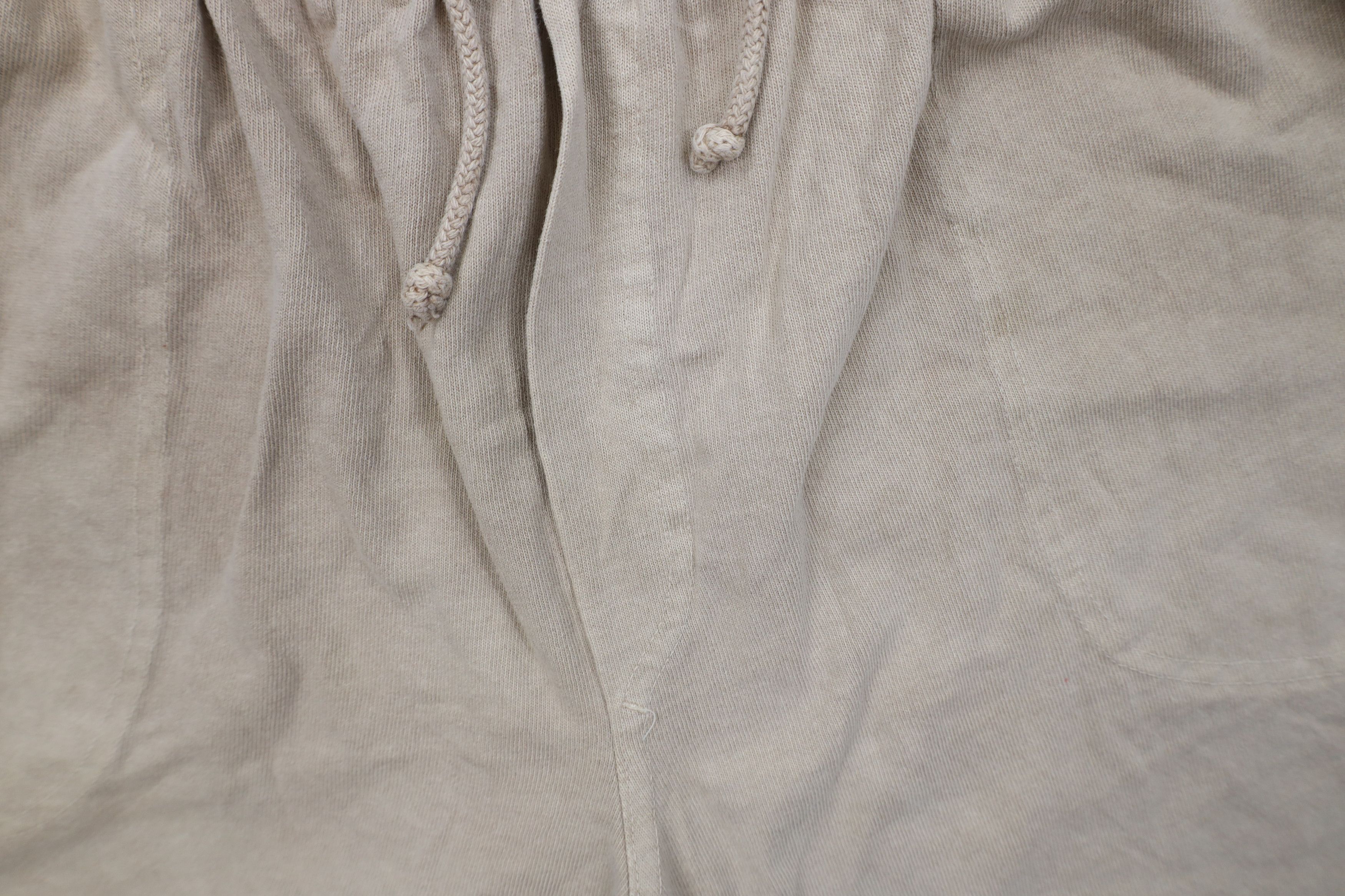 Vintage Vintage 90s Streetwear Cotton Pigment Stonewash Shorts Beige Size US 34 / EU 50 - 6 Thumbnail