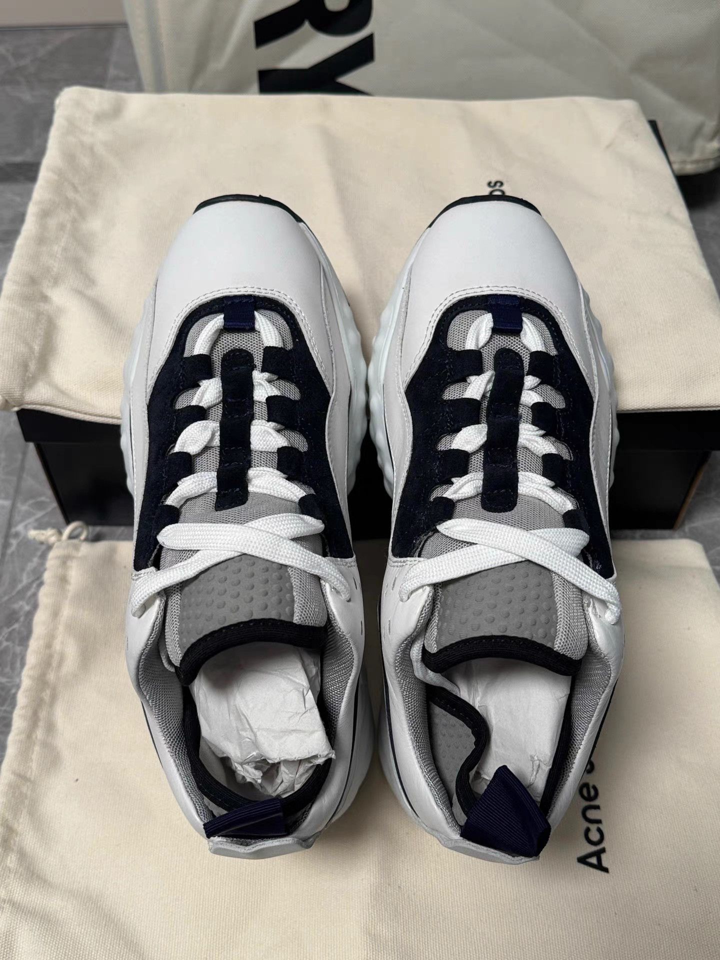 Acne Studios Acne Studios Lace-Up Dad Sneakers K6 Size US 7 / IT 37 - 6 Thumbnail