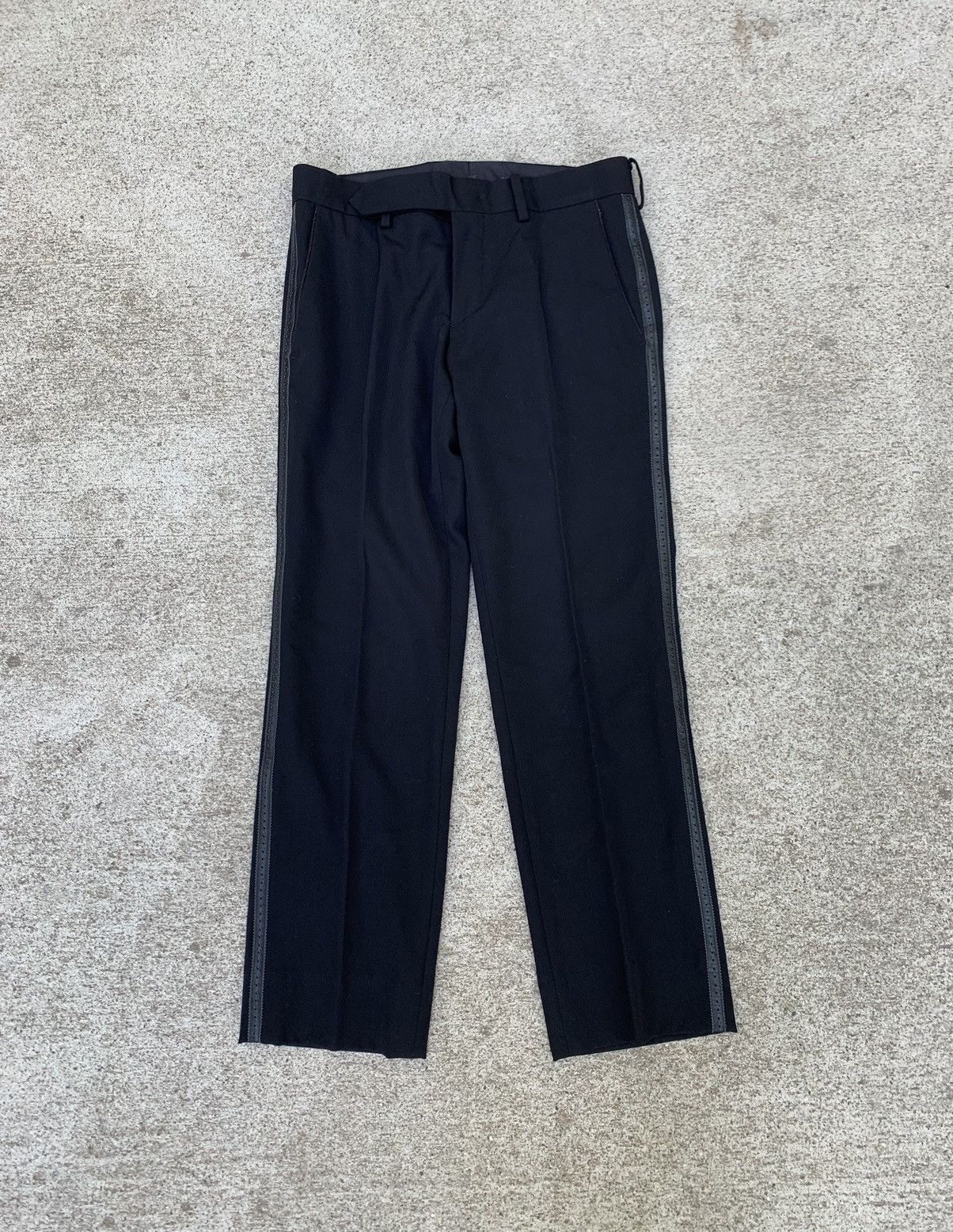 Number (N)ine AW06 Noir Side Stripe Dress Pants