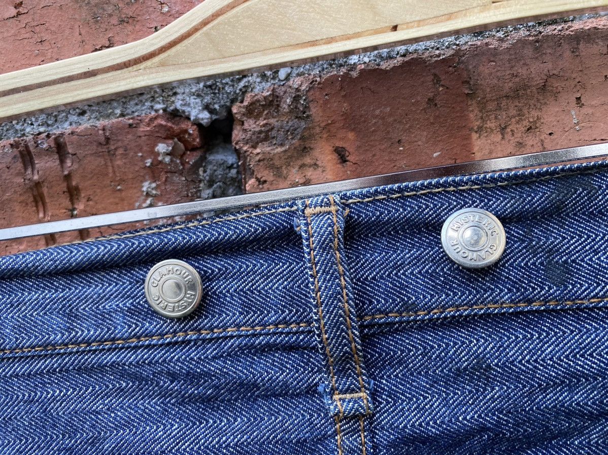 Designer × Hysteric Glamour × Japanese Brand size 34x32.5 hysteric glamour carpenter workers hickory jean Size US 34 / EU 50 - 6 Thumbnail