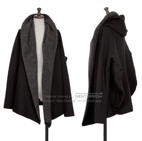 Comme des Garcons Comme Des Garcons Dark gray retro hooded top Size S / US 4 / IT 40 - 1 Thumbnail
