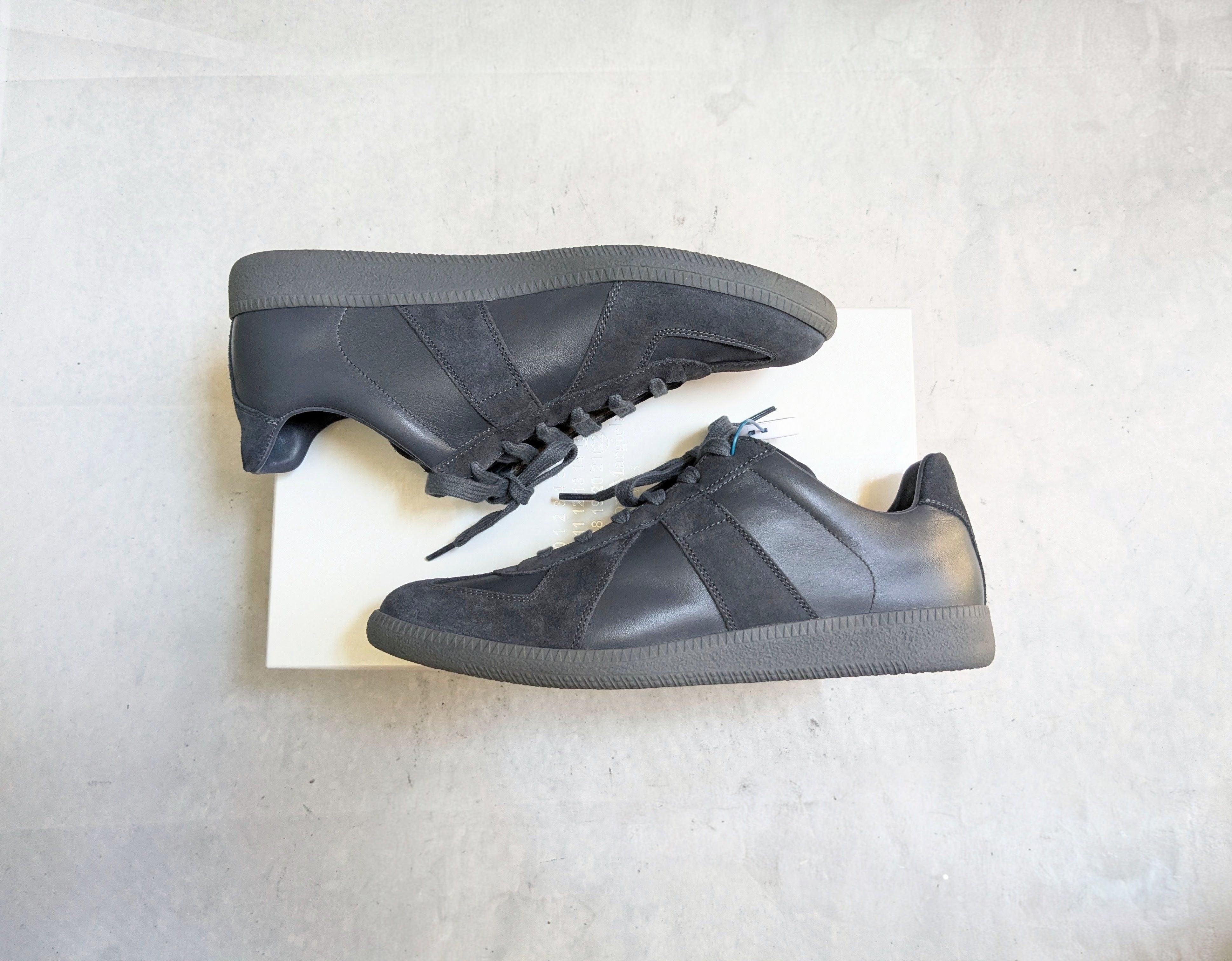 Maison Margiela Maison Margiela GAT Blue 8 41 Low Tops Suede Leather Size US 8 / EU 41 - 2 Thumbnail