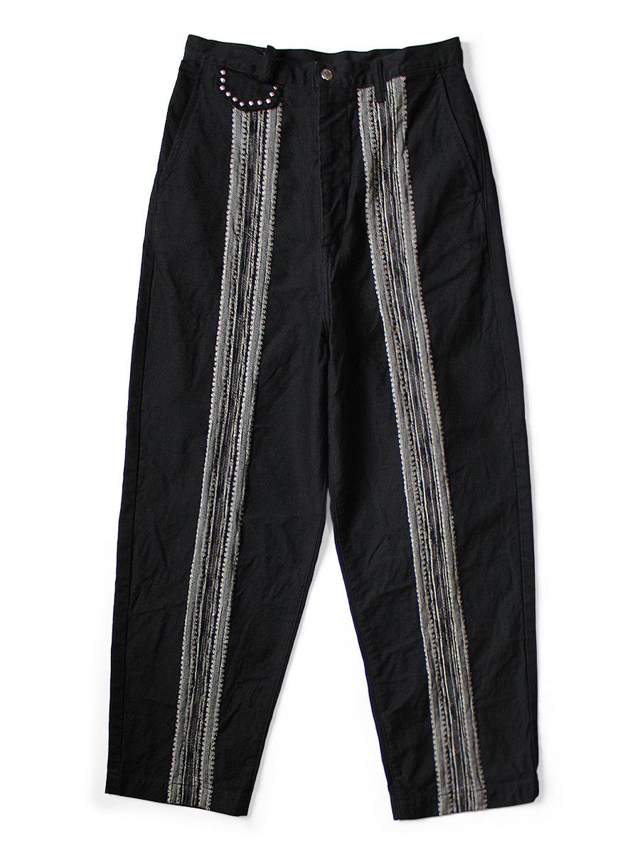 Kapital Kapital Yagasuri Nime Pants Black Size US 30 / EU 46 - 1 Thumbnail