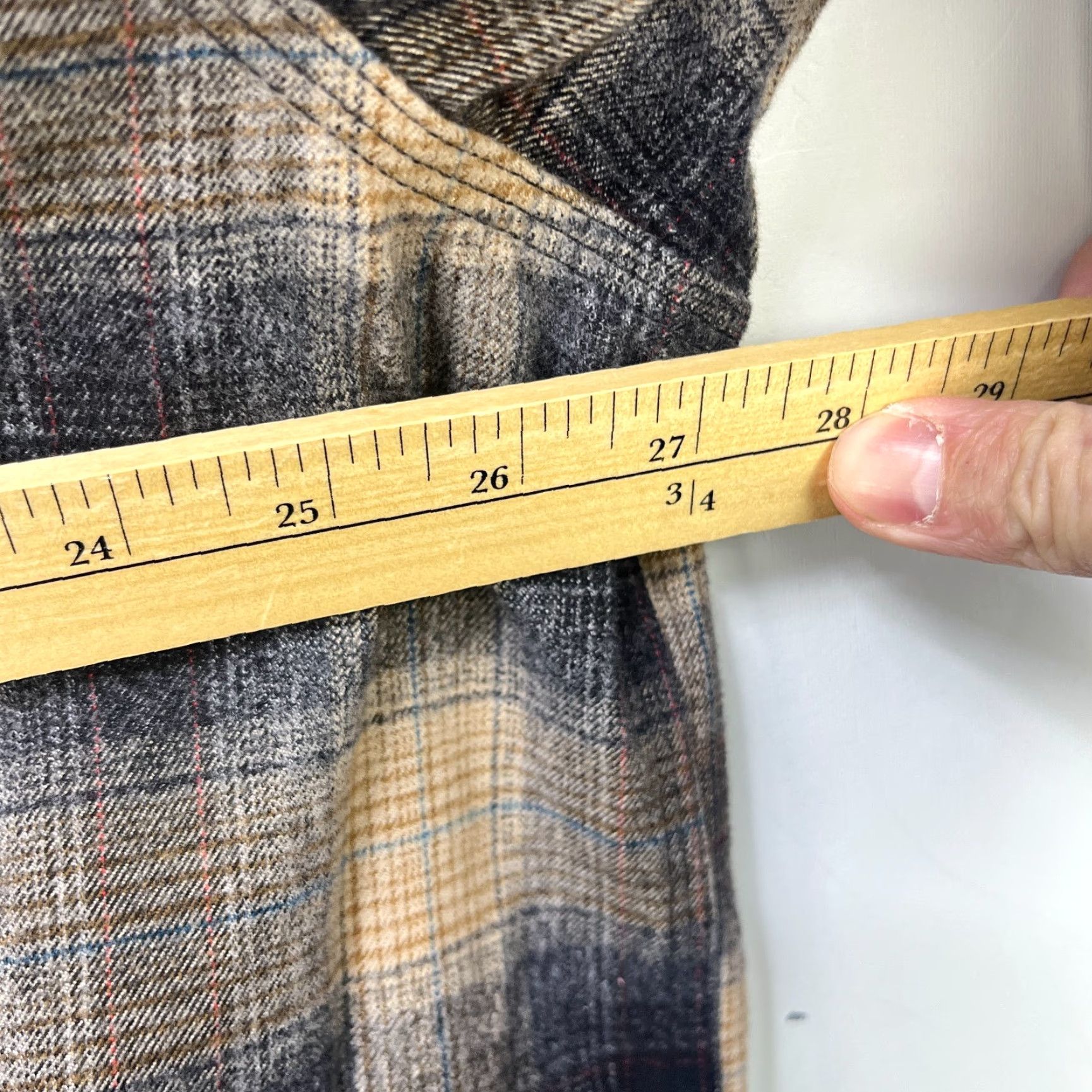 Carhartt VINTAGE Carhartt Shirt Plaid Button-Up 2XL Beige Cotton Flannel Casual Workwear Men Regular Size US XXL / EU 58 / 5 - 7 Thumbnail