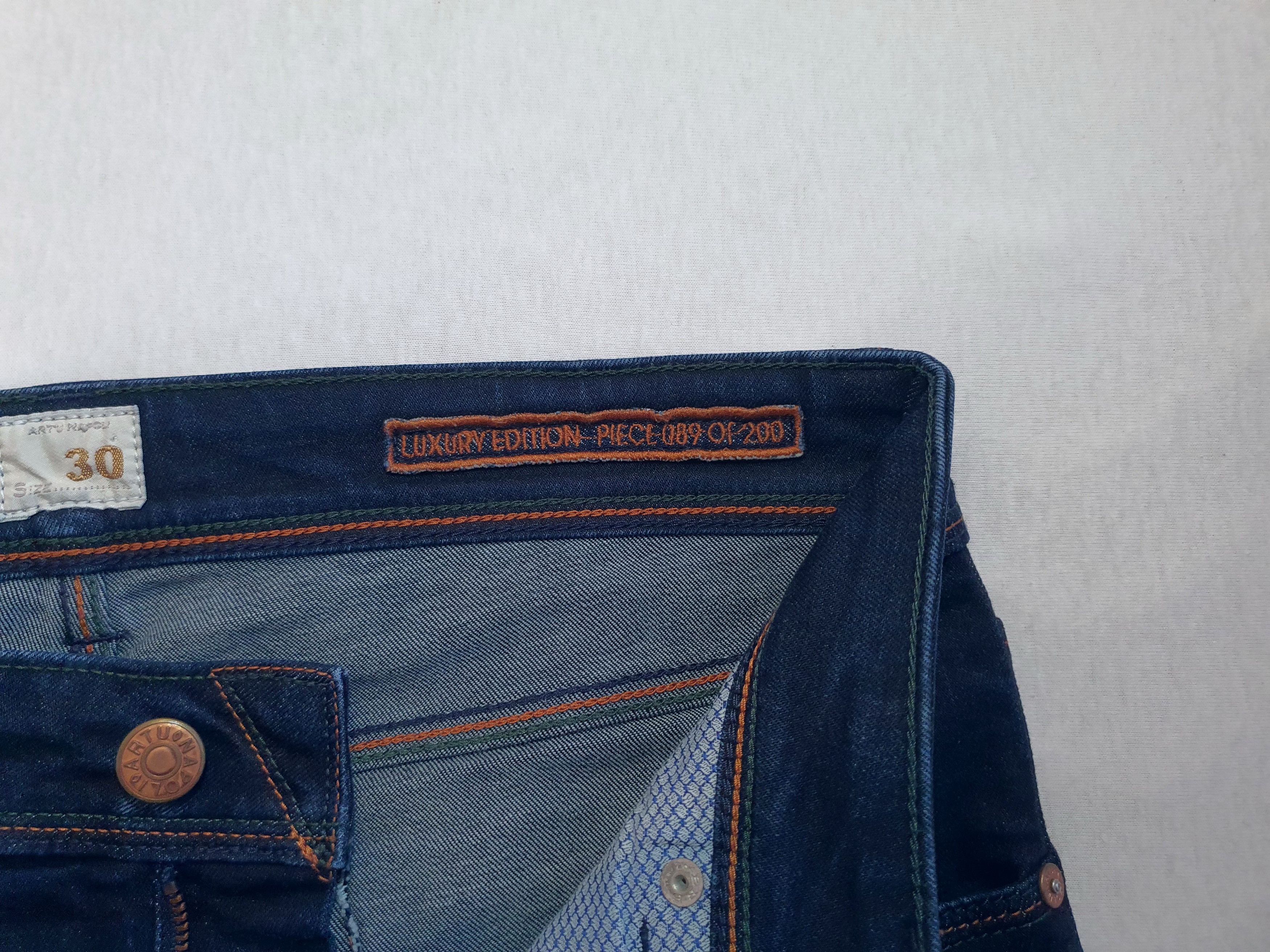 Other ARTU NAPOLI -Mod: 3264 LUXURY (Selvedge TriColore) - W30 L26 Size US 30 / EU 46 - 7 Thumbnail