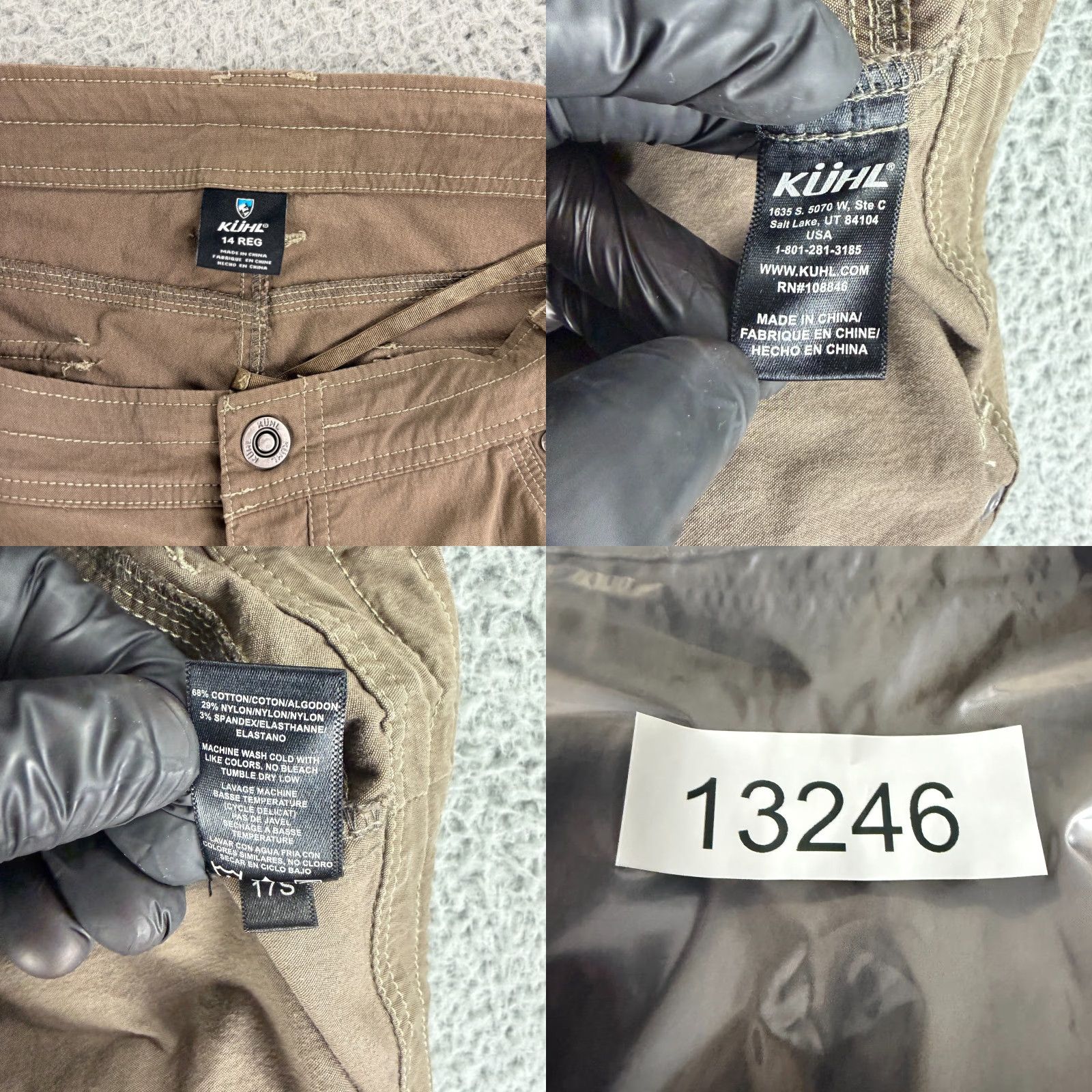 Vintage Kuhl Splash Cargo Roll Up Pant Womens Size 14 Brown Straight Leg Hiking Outdoor Pants Size 36" / US 14 / IT 50 - 10 Thumbnail