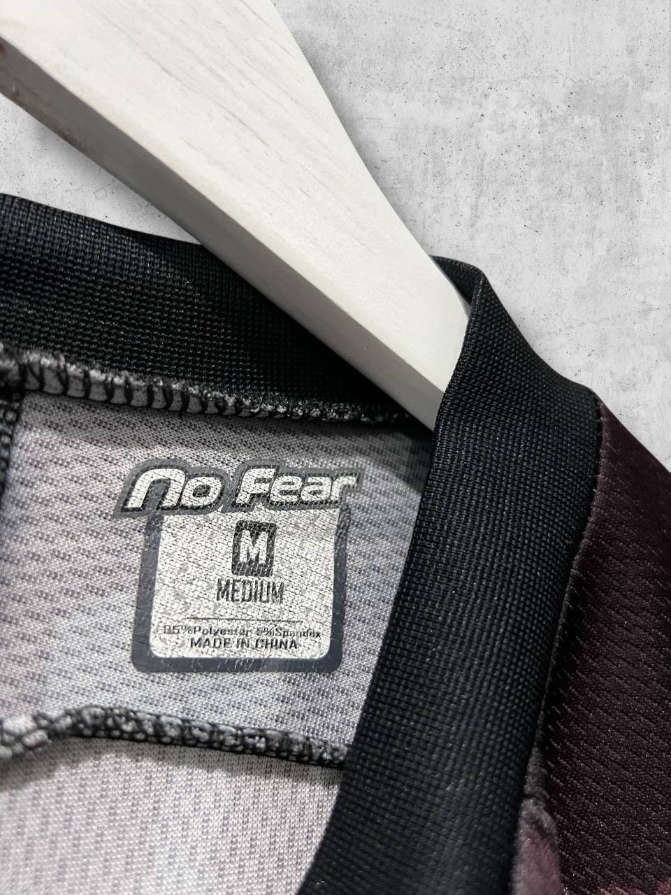 No Fear NO FEAR RACING MOTO JERSEY bike skull long sleeve tee vintag Size US M / EU 48-50 / 2 - 11 Thumbnail