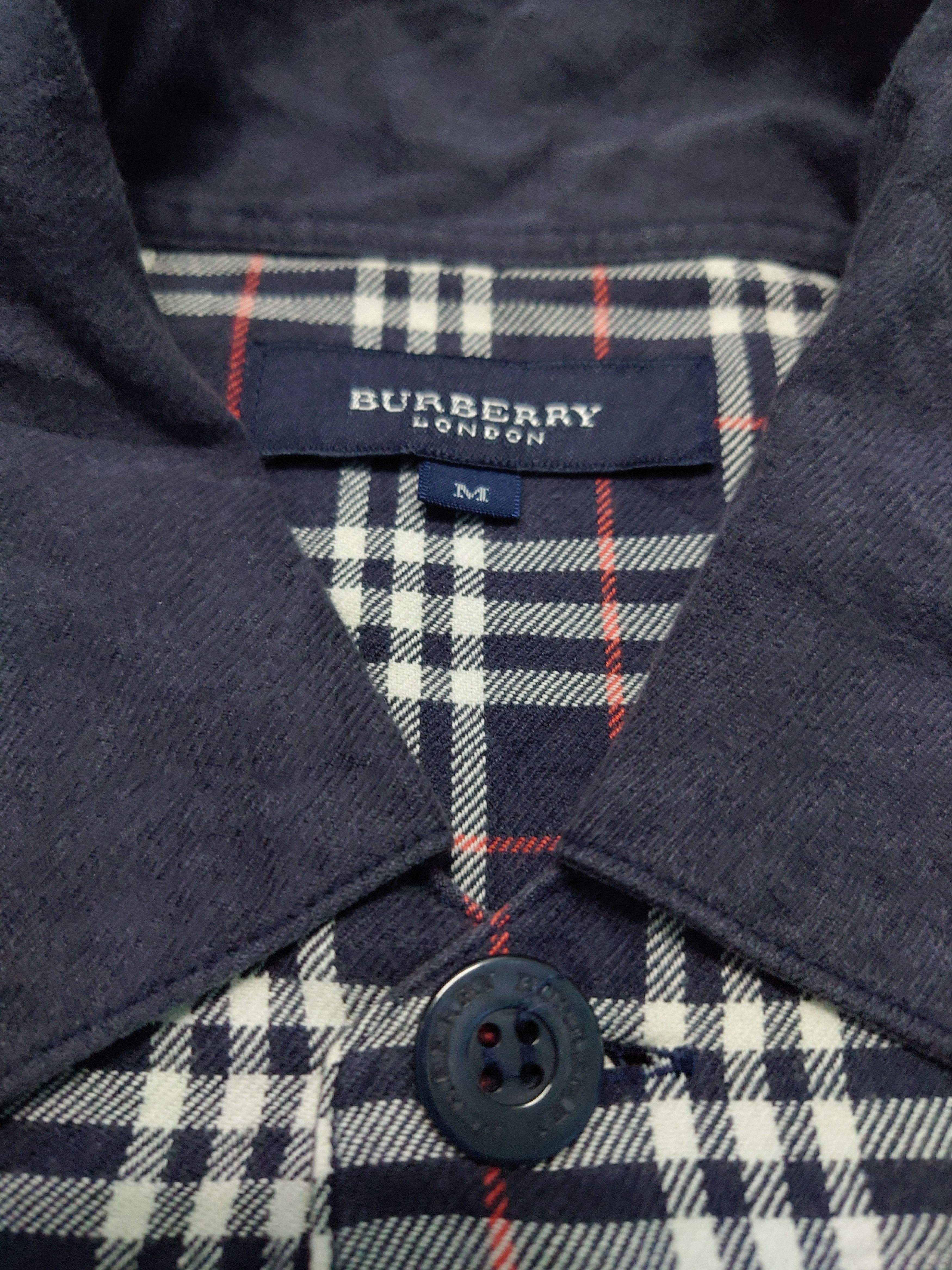 Burberry Burberry Checkered Shirt Size M / US 6-8 / IT 42-44 - 3 Thumbnail