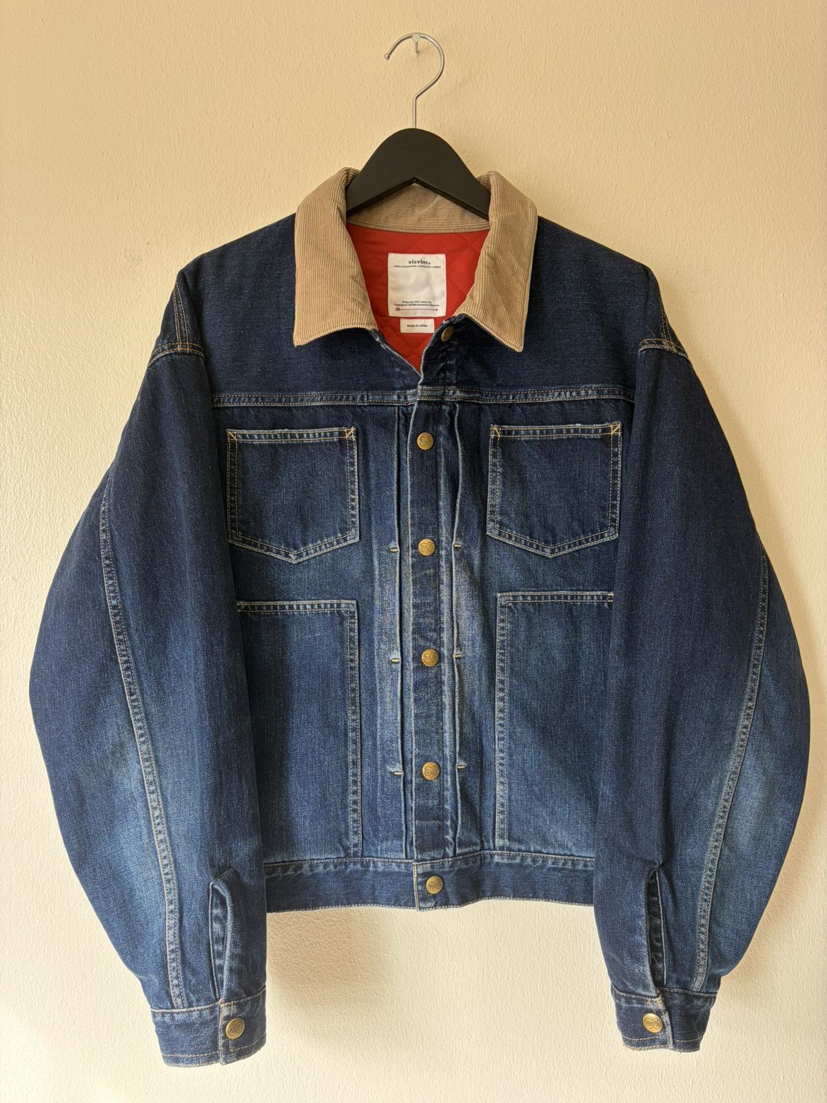 Visvim VISVIM WAYSEE JKT DMGD - INDIGO Size US M / EU 48-50 / 2 - 1 Thumbnail