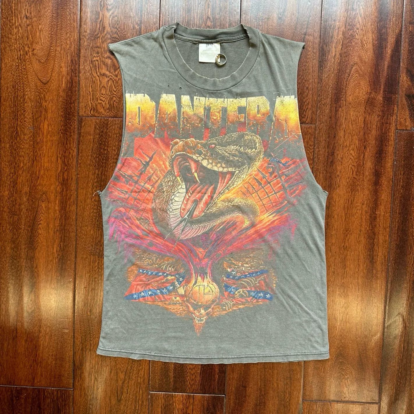 Vintage Pantera 1998 Vintage Faded Vest Size US M / EU 48-50 / 2 - 1 Thumbnail