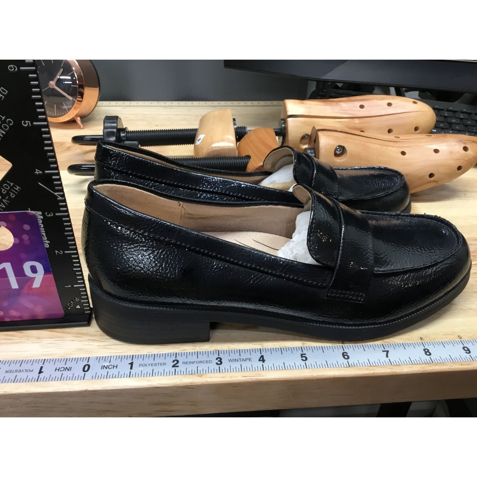 Other LifeStride Sonoma 2 Black Patent Leather Women's 7.5 Loafers Size US 7.5 / IT 37.5 - 2 Thumbnail