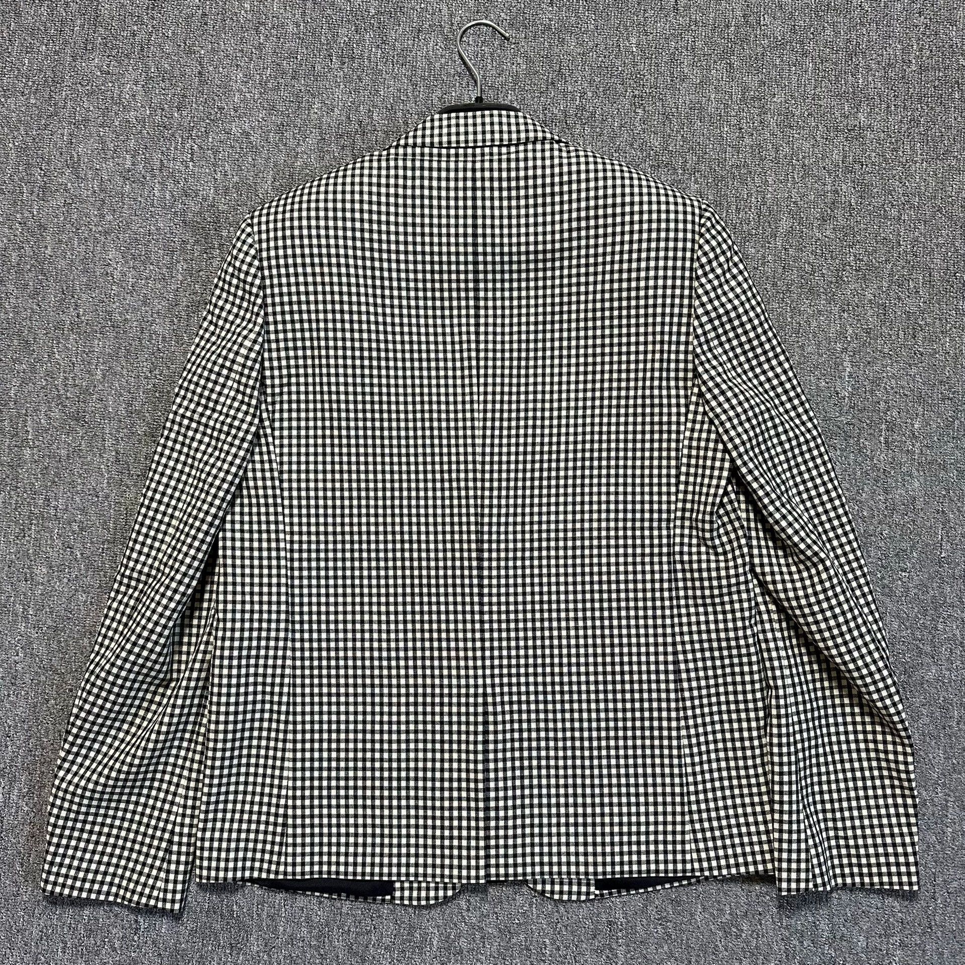 Saint Laurent Paris black and white houndstooth blazer jacket Size US M / EU 48-50 / 2 - 5 Thumbnail