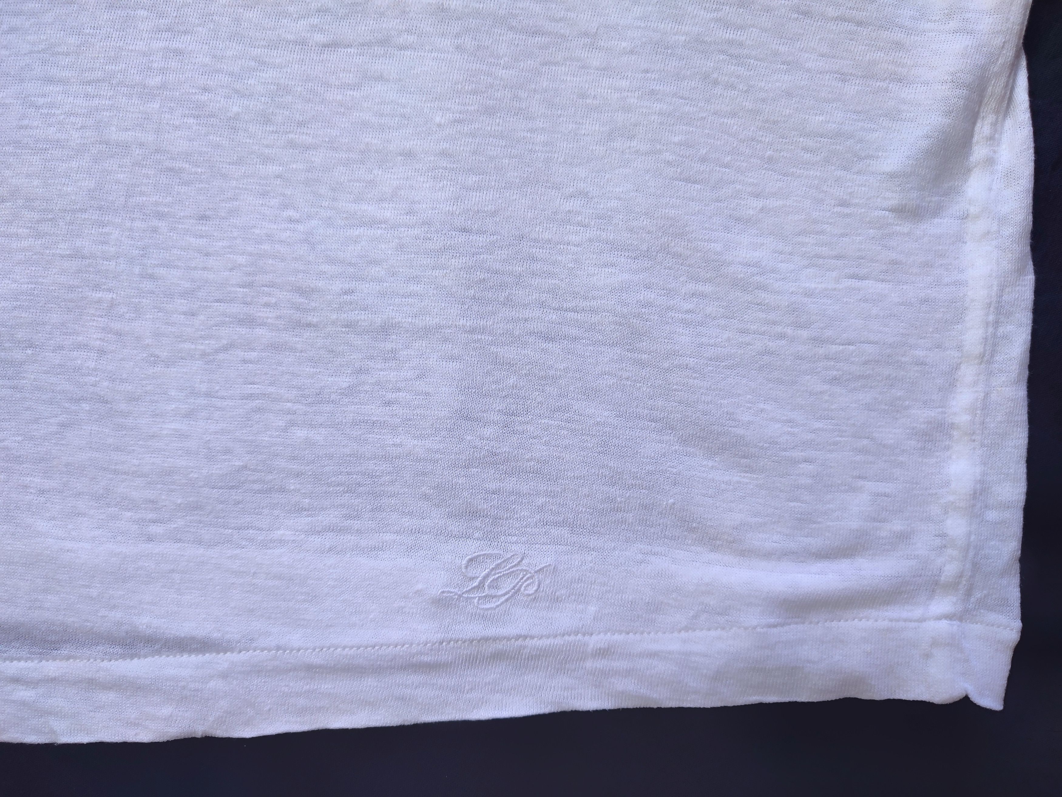 Loro Piana Loro Piana Crop Top T-shirt Size S / US 4 / IT 40 - 4 Thumbnail