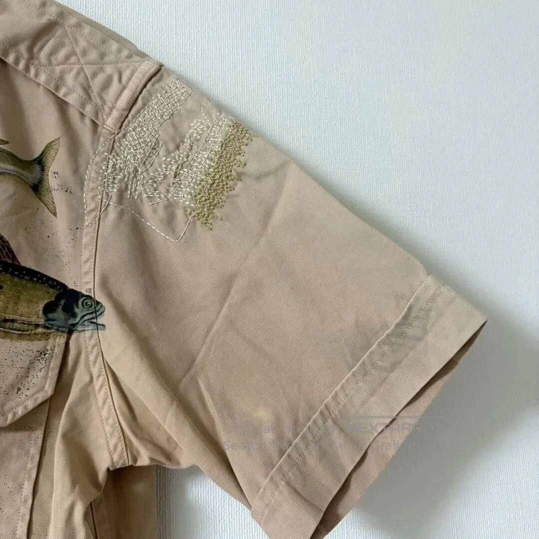 Polo Ralph Lauren Rare Vintage Ralph Lauren Work Shirt. Size US S / EU 44-46 / 1 - 5 Thumbnail