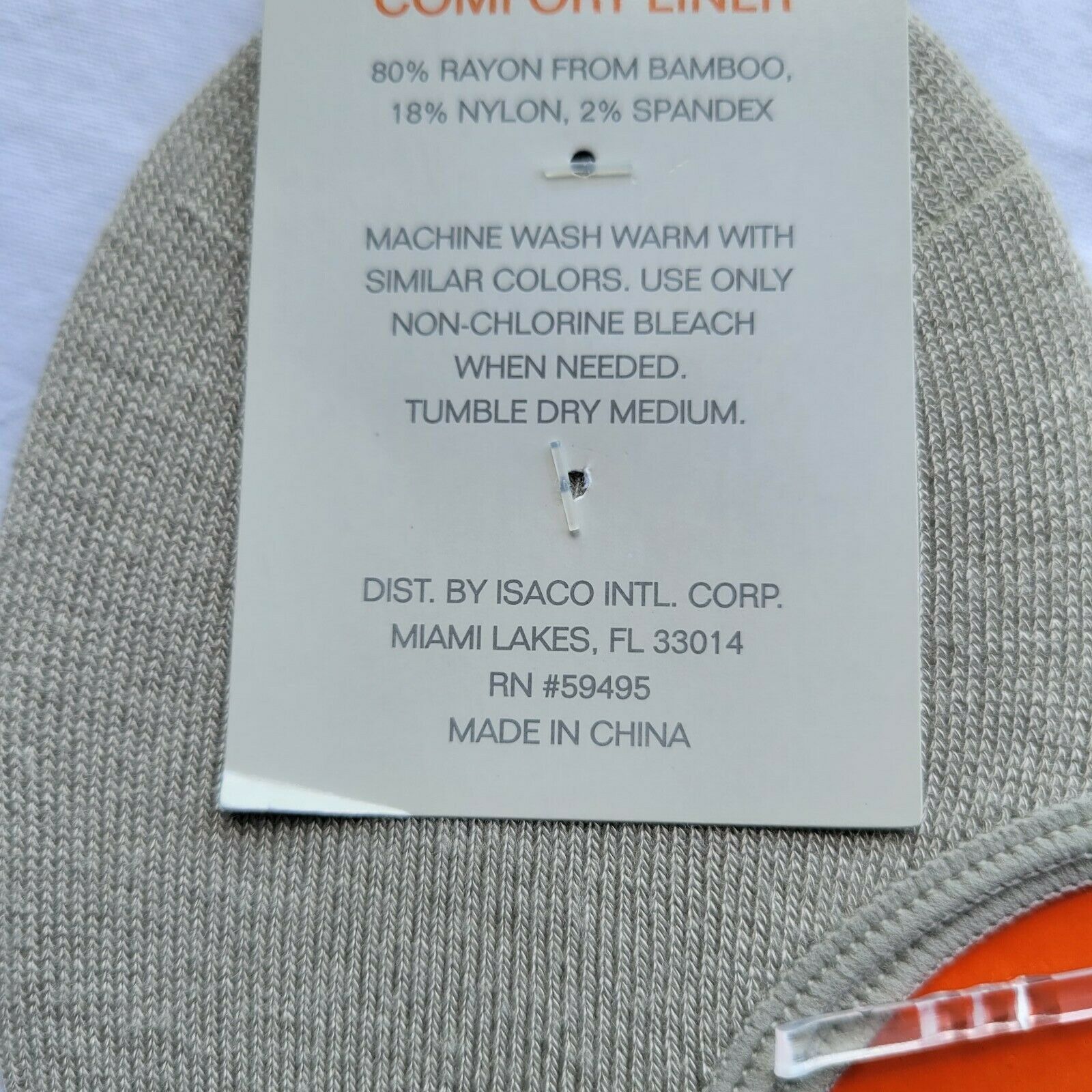 Other Unisex No See No Show Comfort Liner. Pack of 2. One Size Size ONE SIZE - 5 Thumbnail