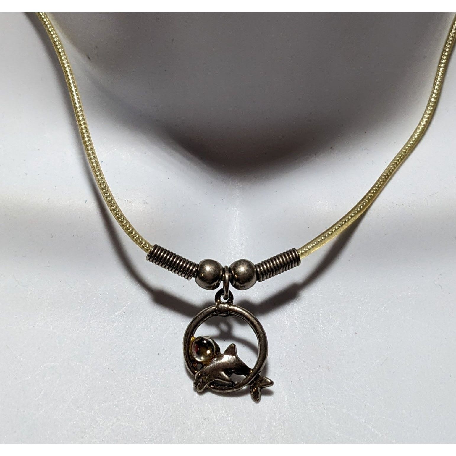 Other Vintage 90s Dolphin Necklace Size ONE SIZE - 6 Thumbnail