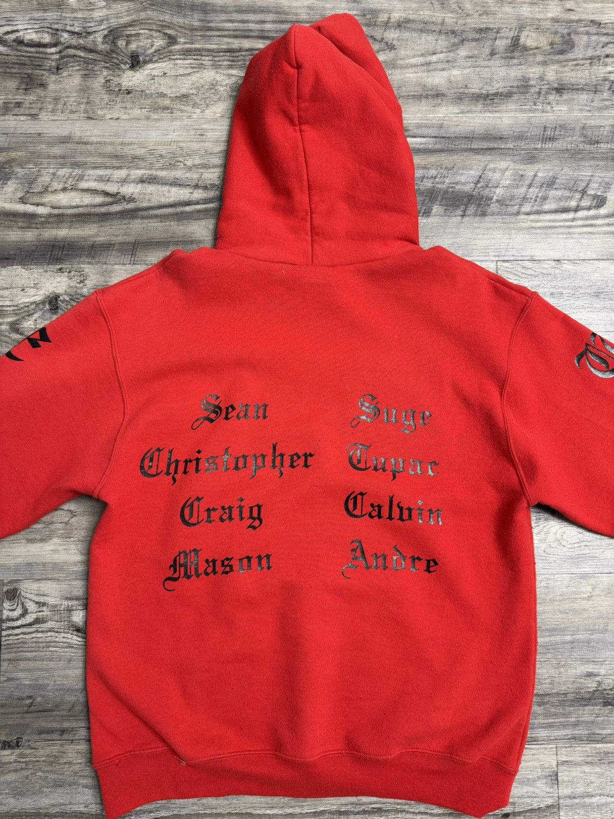 Darien Bruze Darien Bruze x Death Row Records Hoodie Red Size US M / EU 48-50 / 2 - 4 Thumbnail