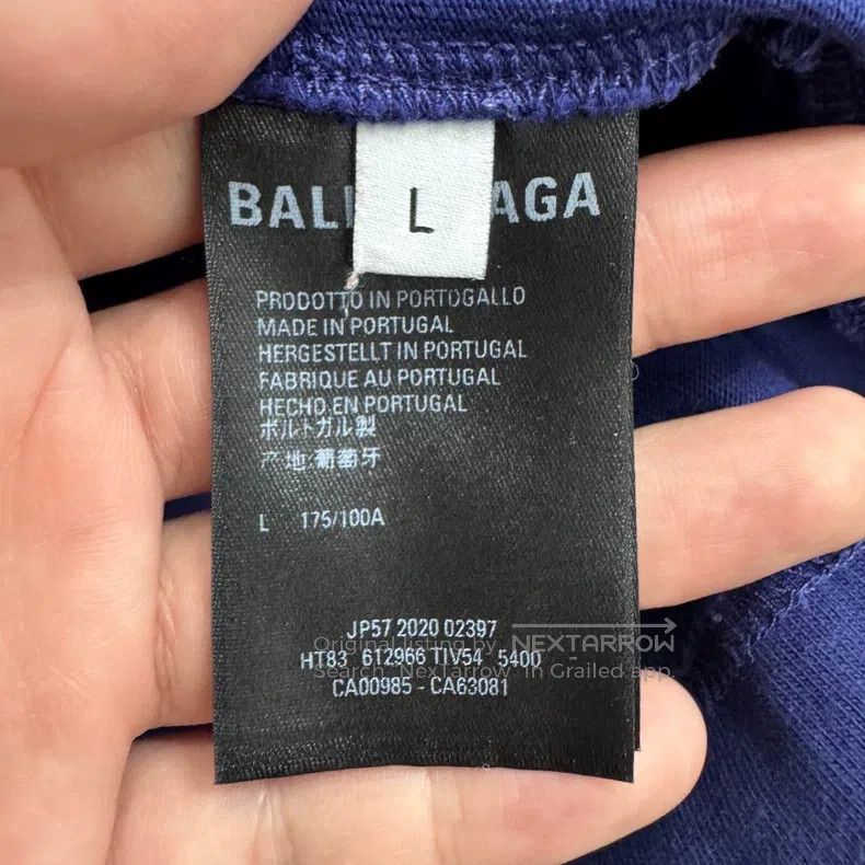 Balenciaga Balenciaga Letter print short-sleeve Size US L / EU 52-54 / 3 - 3 Thumbnail