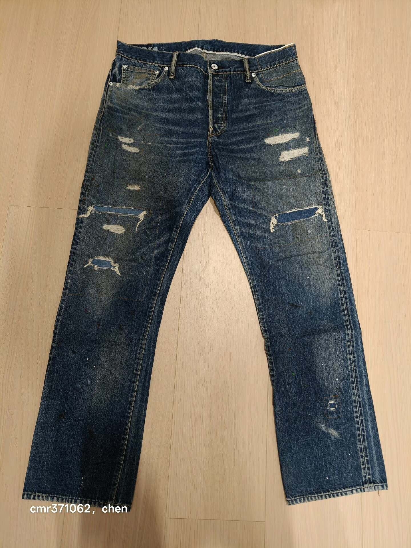 Visvim VISVIM 18AW SOCIAL SCULPTURE DENIM DRY4 Size US 30 / EU 46 - 1 Thumbnail