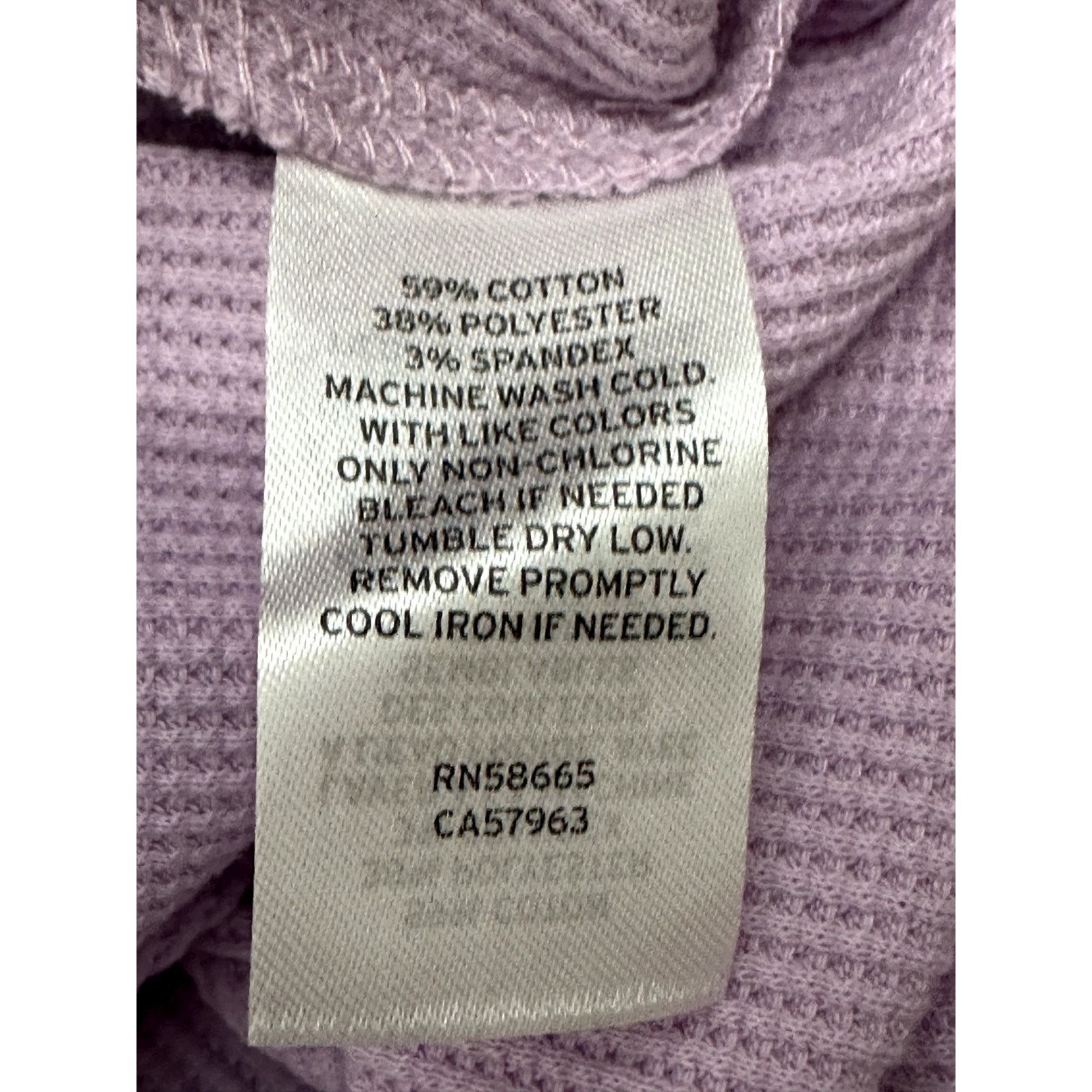 BP. BP. Long Sleeve Ribbed Deep Thermal Top Purple W Small NWT Size S / US 4 / IT 40 - 9 Thumbnail