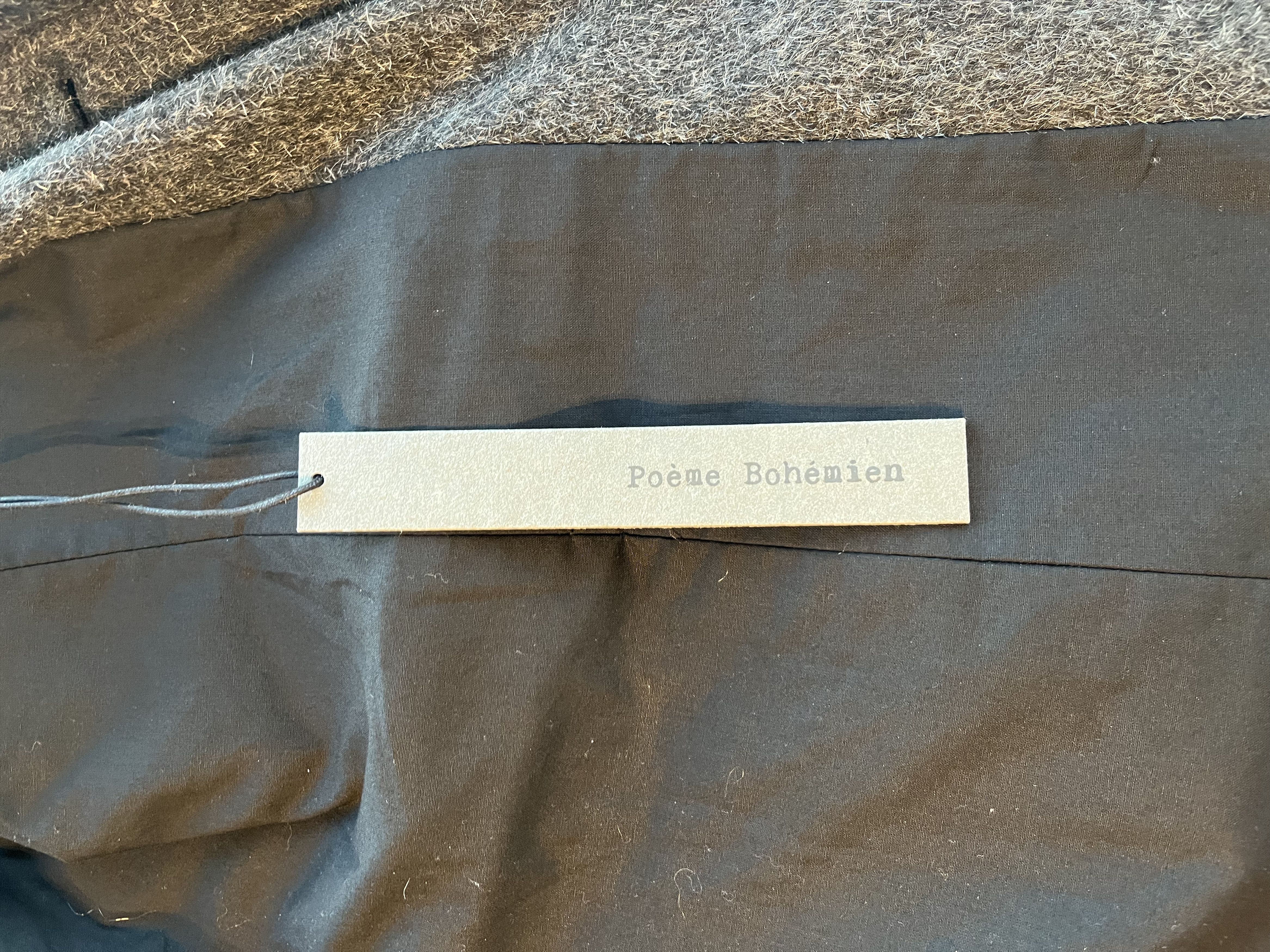 Poeme Bohemien Poeme Bohemien virgin wool, mohair, alpaca blend coat Size US M / EU 48-50 / 2 - 2 Thumbnail