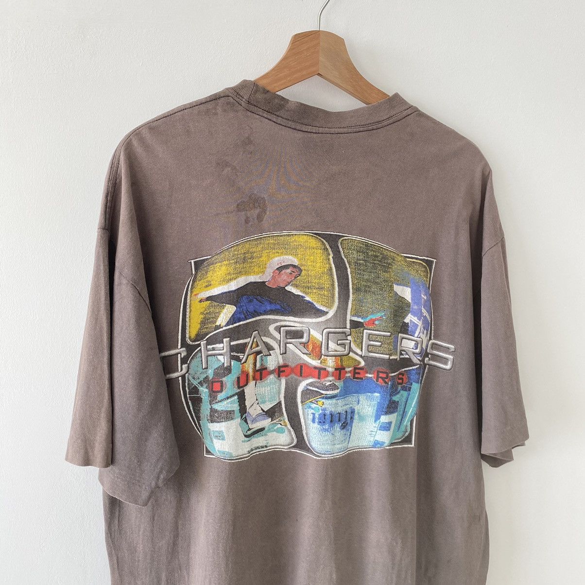 Vintage Thrashed Faded Vintage 90s Street And Surf ERD GRUNGE TEE Size US XL / EU 56 / 4 - 2 Thumbnail