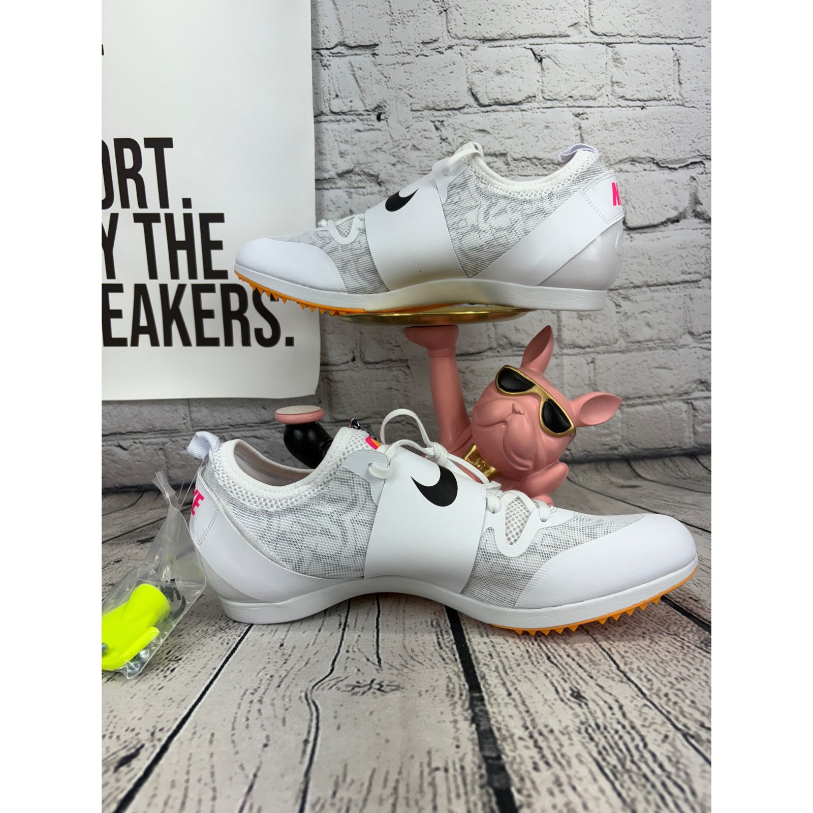 Nike Nike Elite Pole Vault Track Field Jumping Spikes Mens 12.5 Size US 13 / EU 46 - 6 Thumbnail