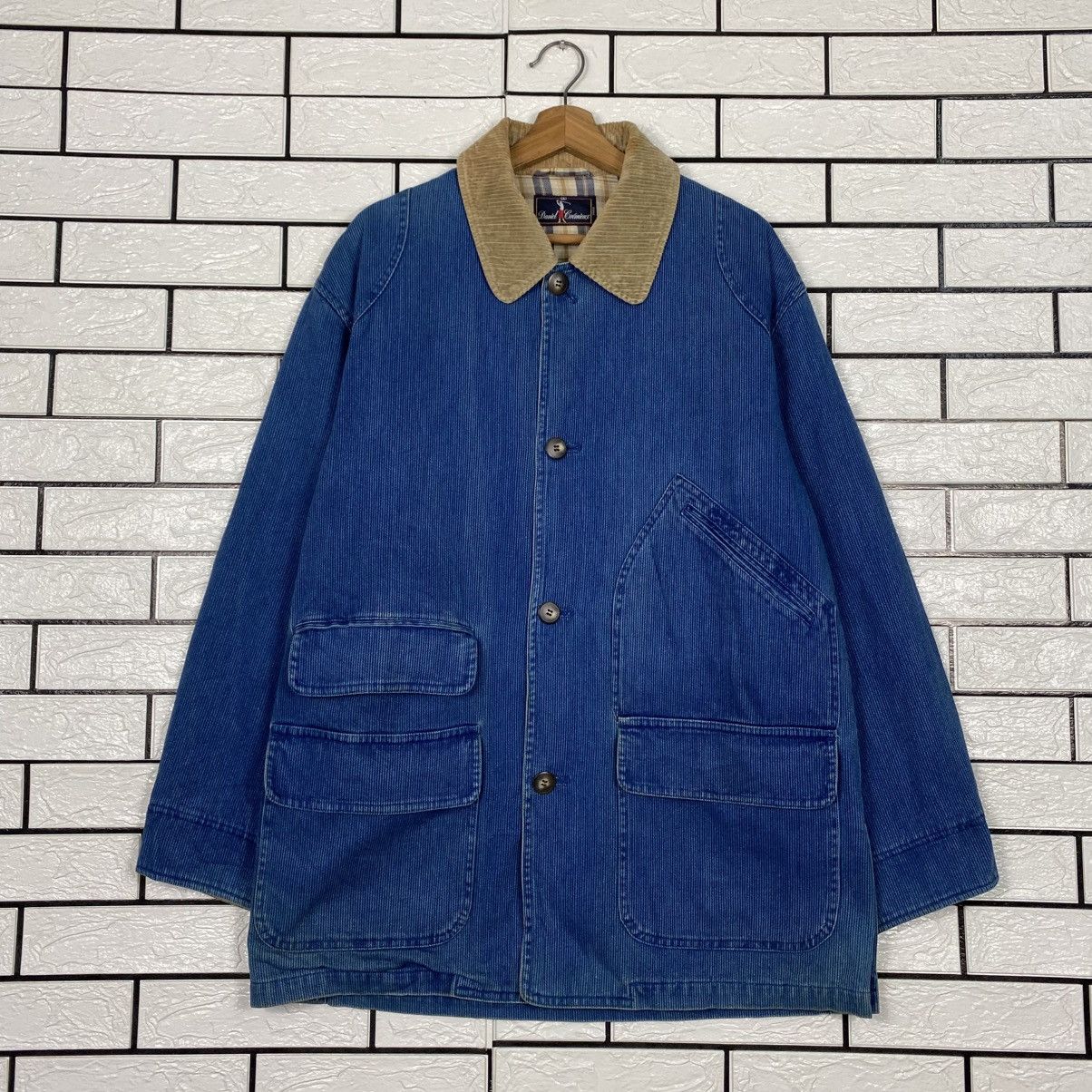 Japanese Brand 📌Vintage Chore Jacket Blanket Tartan Daniel Gremieux Size US M / EU 48-50 / 2 - 2 Thumbnail