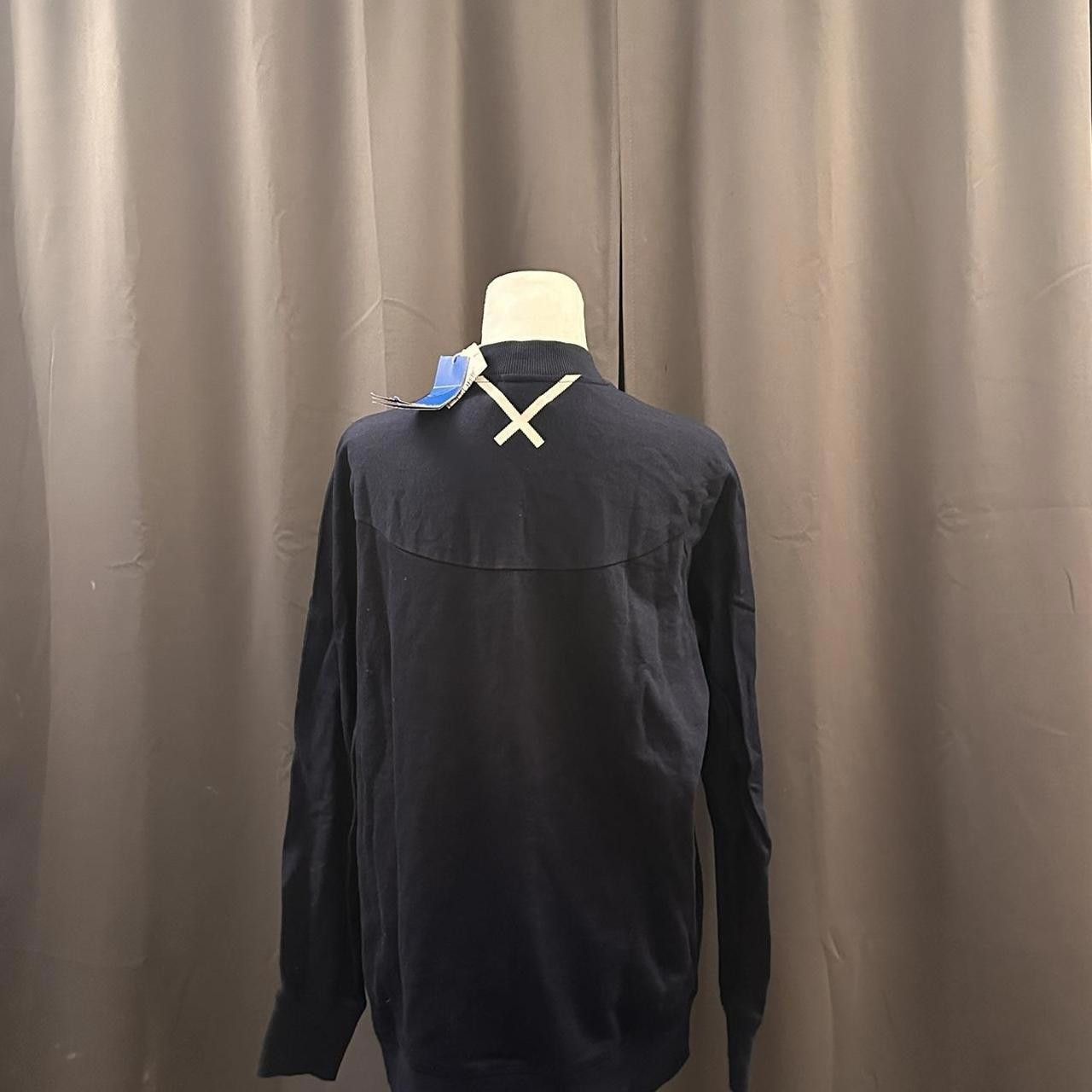 Adidas NWT Navy Adidas Track Jacket w/ cool zipper and back details Size US M / EU 48-50 / 2 - 2 Thumbnail