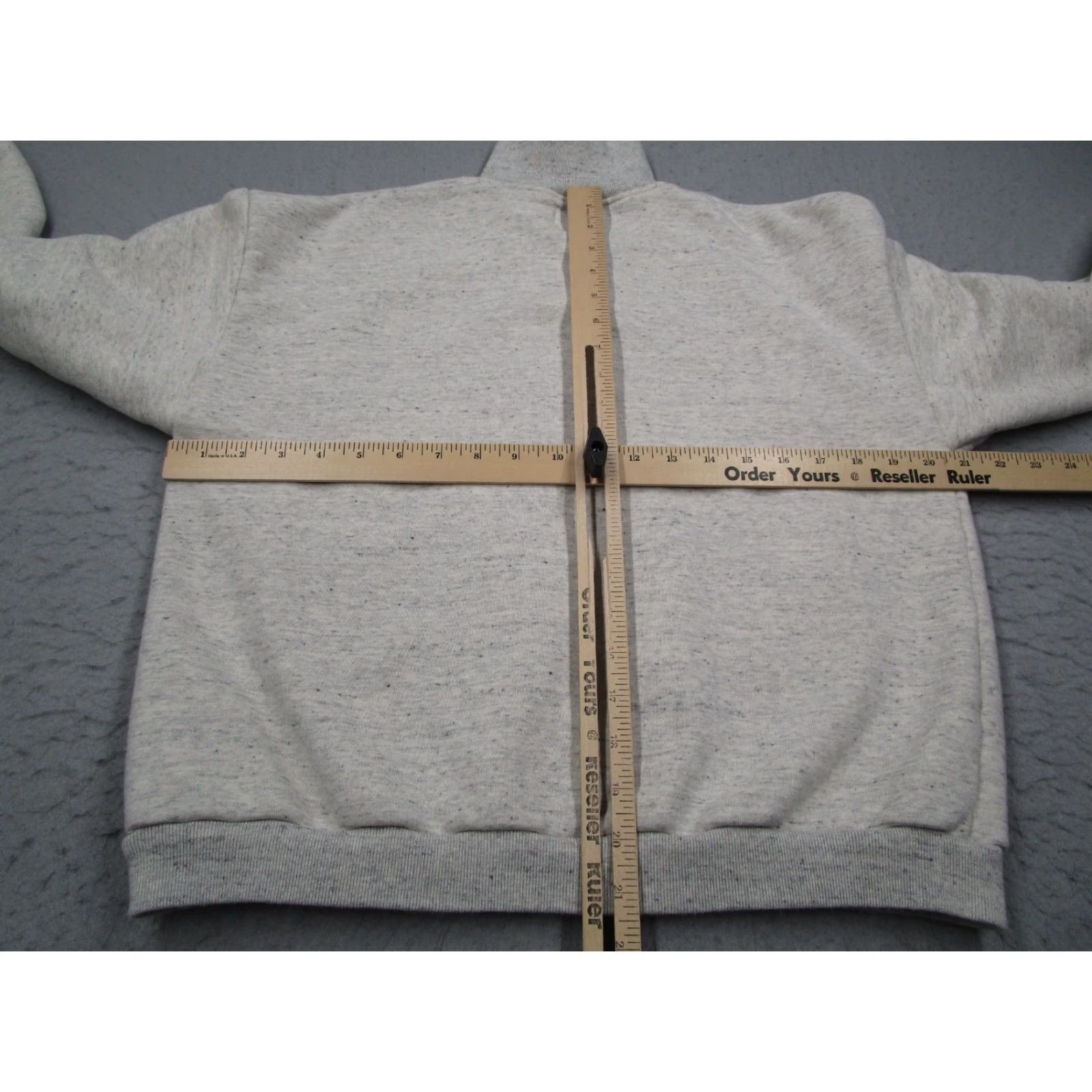 Sasquatchfabrix VINTAGE SasquatchFabrix Men's Sweater Pullover 1/4 Zip Fleece Gray Small Casual Outdoor Size US S / EU 44-46 / 1 - 6 Thumbnail