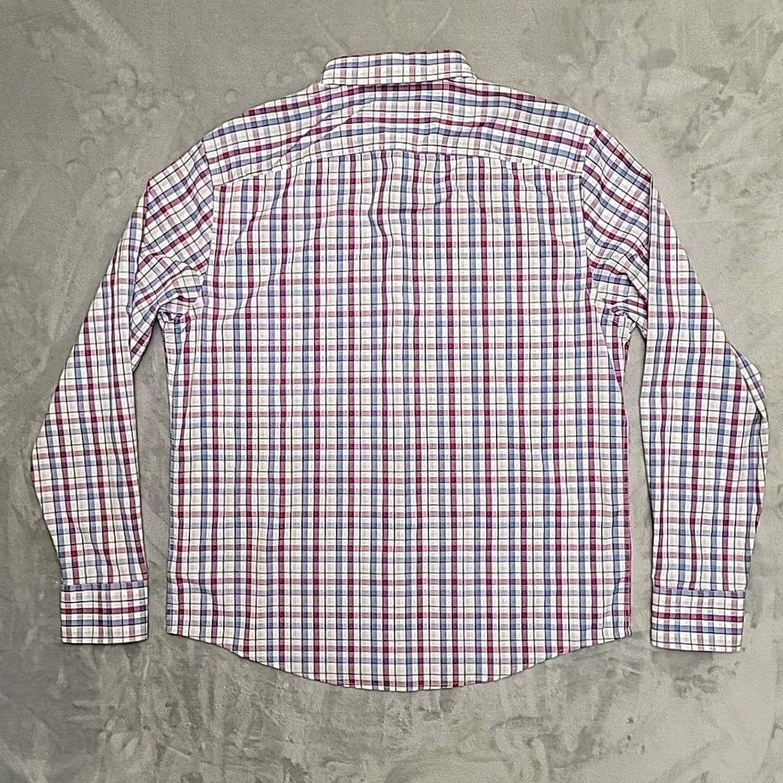 UNTUCKit UNTUCKit Shirt Mens L Multi Color Plaid Nylon Performance Stretch Blend Casual Shirt Size US L / EU 52-54 / 3 - 4 Thumbnail