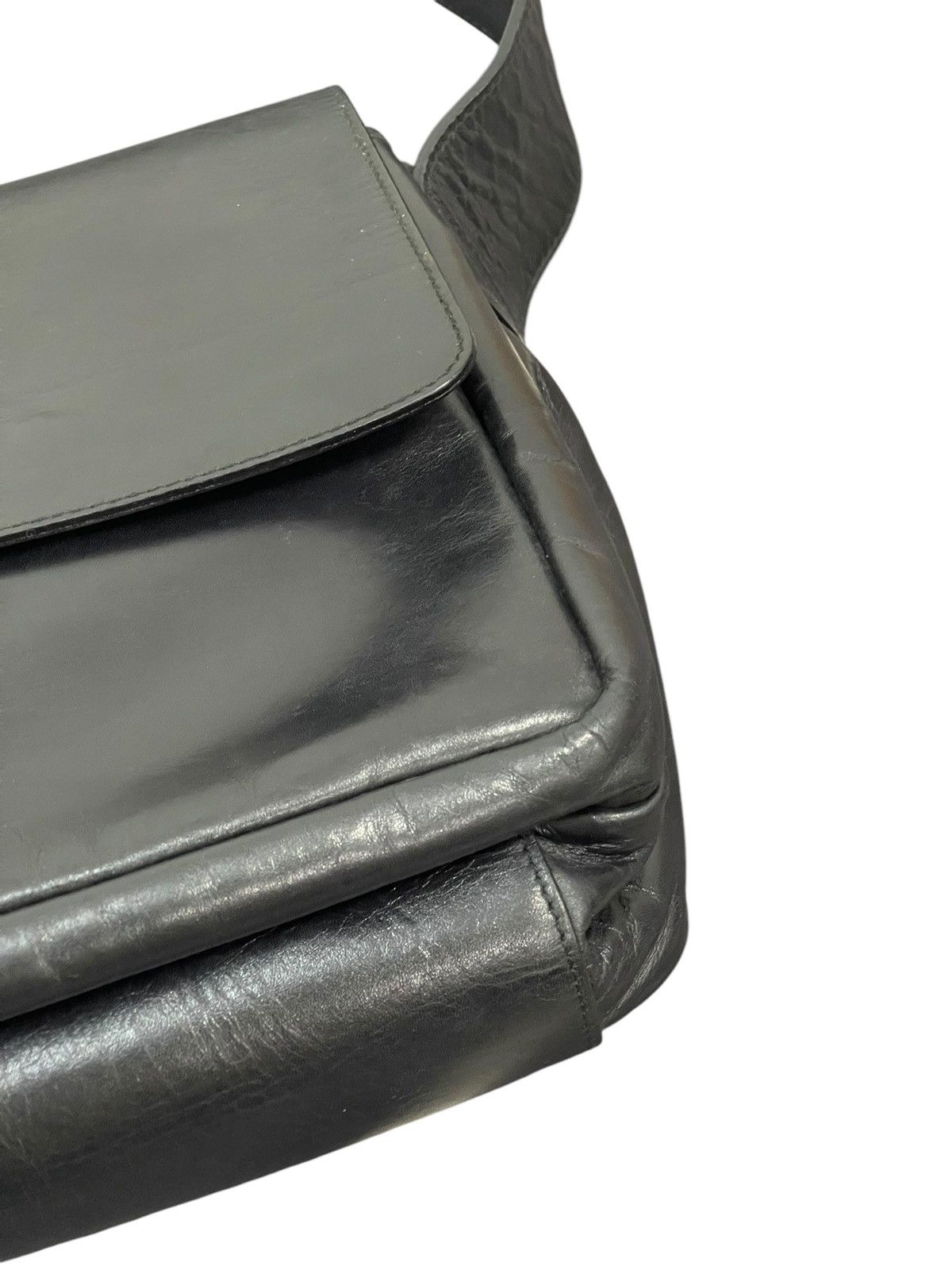 Genuine Leather Full Leather Max Mara Italy Shoulder Bag 1🟩9 Size ONE SIZE - 8 Thumbnail