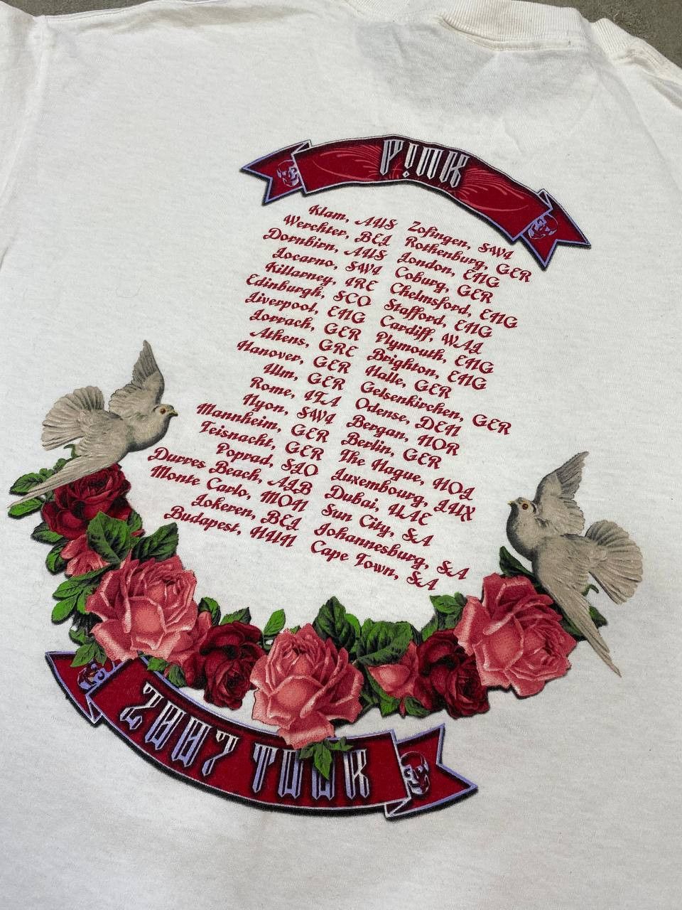 Band Tees Vintage Pink 2007 I'm Not Dead World Tour T-Shirt Size US L / EU 52-54 / 3 - 10 Thumbnail