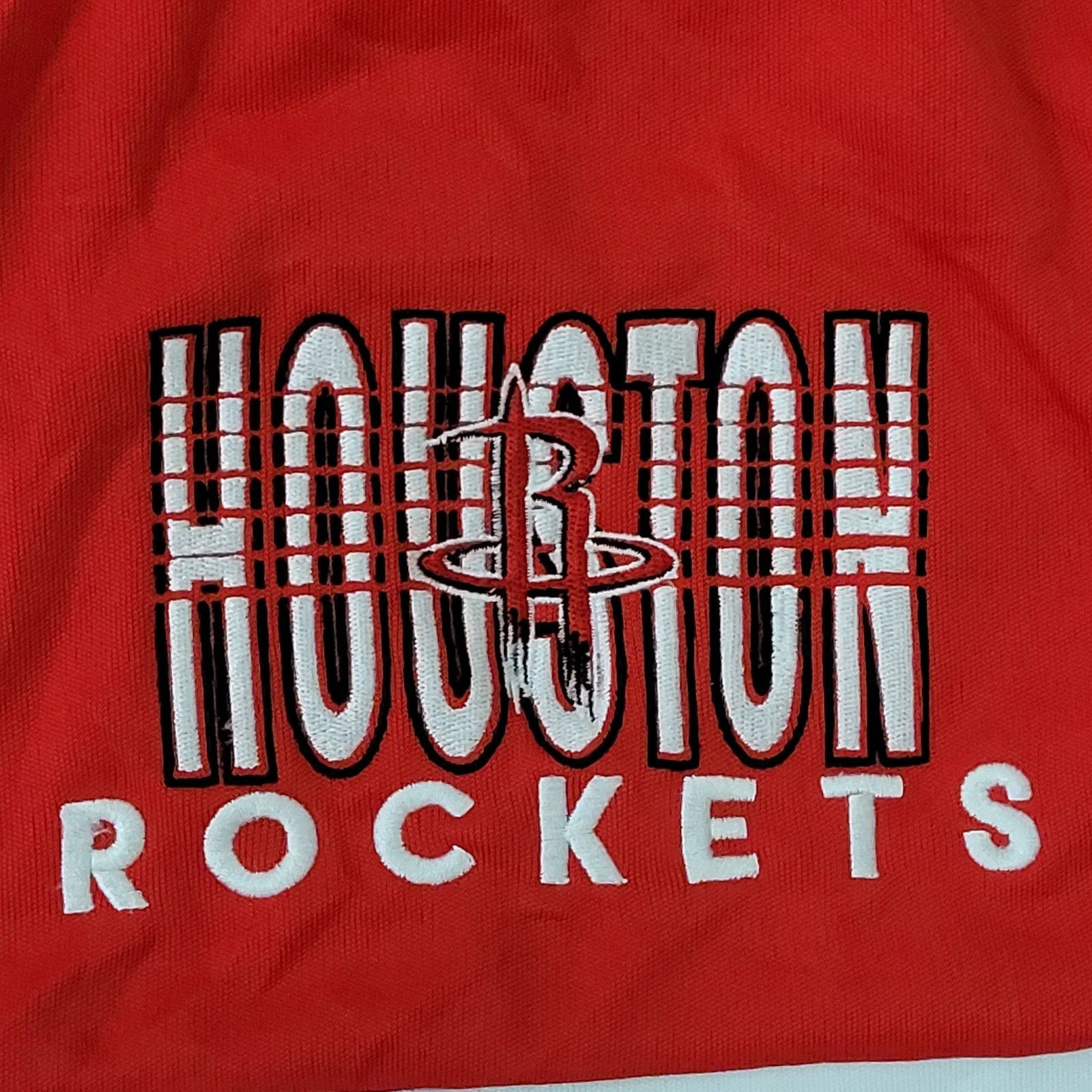 Adidas Vintage Y2K Houston-Rockets Jacket 2XL 27x30 Black Red Size US XXL / EU 58 / 5 - 17 Thumbnail