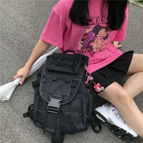 Vintage Backpack Bag Size ONE SIZE - 2 Thumbnail