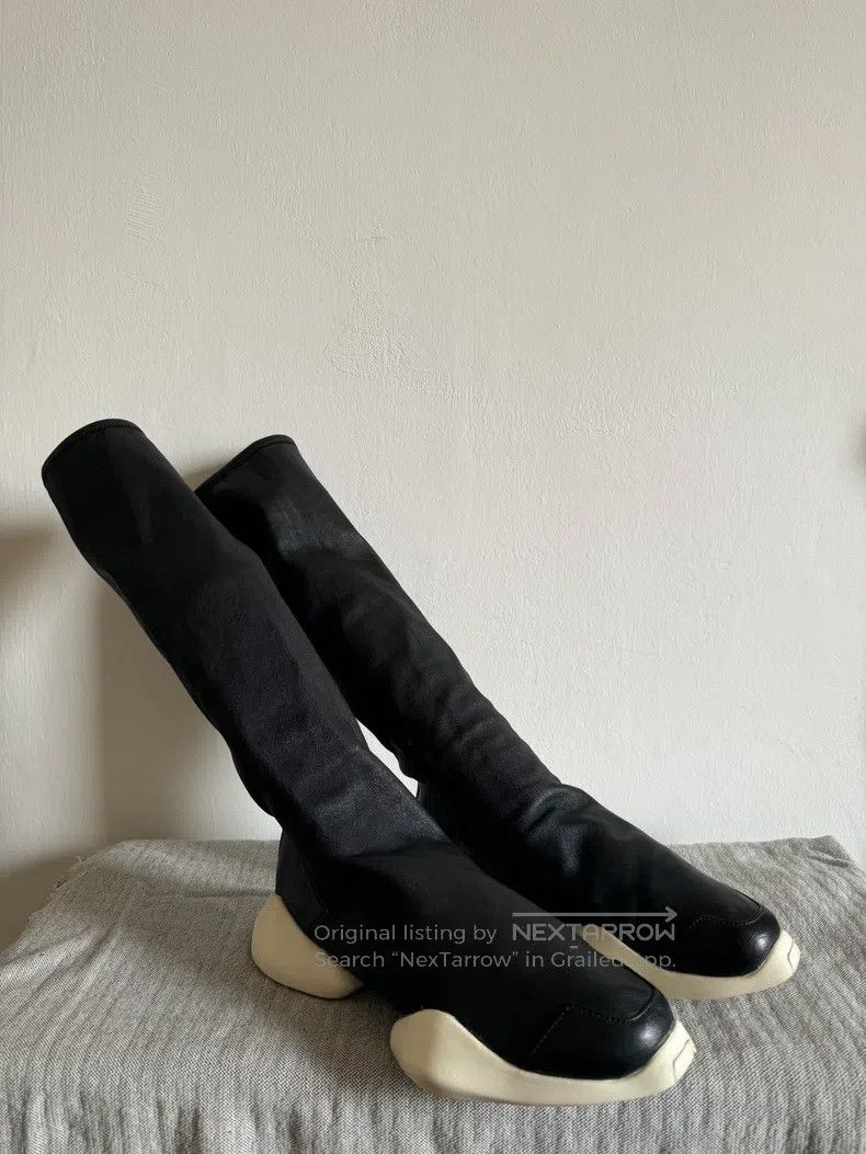 Rick Owens RICK OWENS High-heeled sheepskin boots Size US 7 / EU 40 - 2 Thumbnail