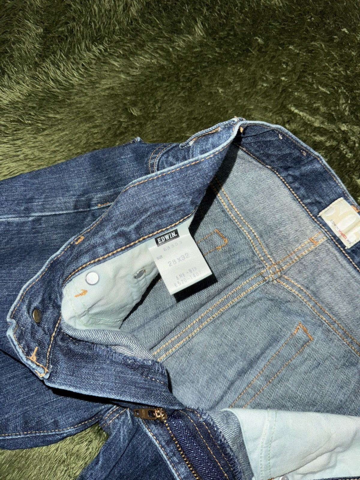 Edwin [28X32] EDWIN Japan Vintage Washed Denim MADE IN JAPAN Size US 28 / EU 44 - 4 Thumbnail