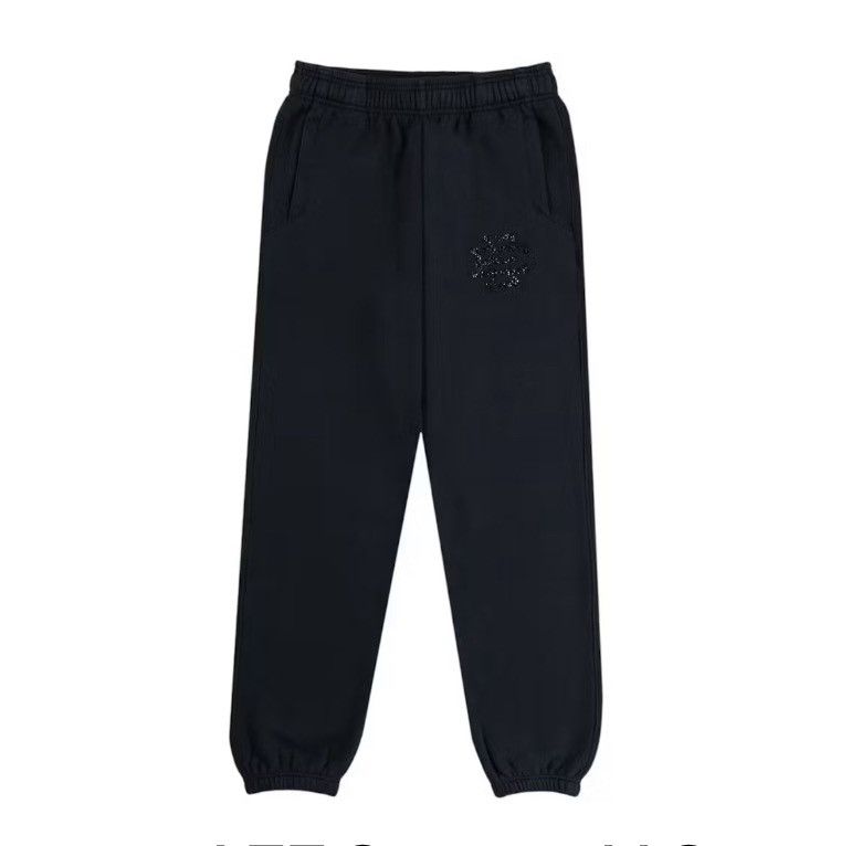 Eric Emanuel Eric Emanuel black Swarovski crystal sweatpants cuffed large Size US 32 / EU 48 - 1 Thumbnail