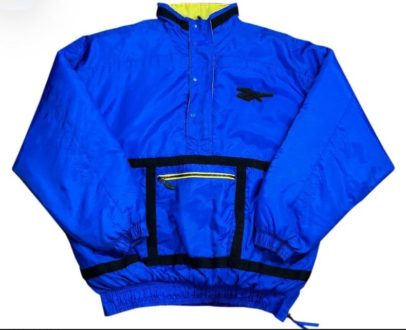 Vintage Reebok Blue Winter Coat (Size XL)