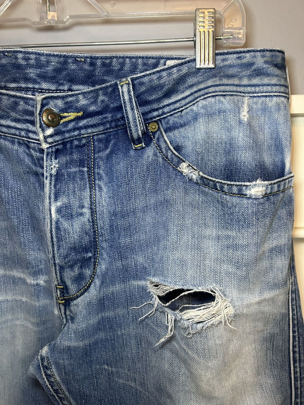Diesel Vintage Diesel made in Italy “Ruky” distressed flared jeans Size US 32 / EU 48 - 16 Thumbnail