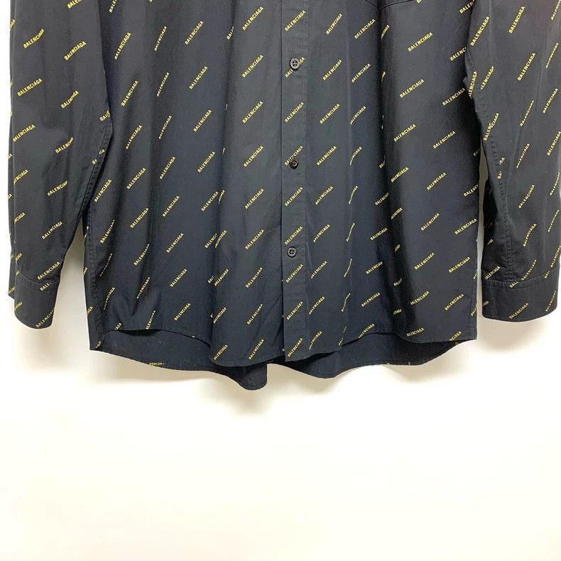 Balenciaga Balenciaga Bullet screen full of shirt 2504-Nextarrow Size US XXS / EU 40 - 6 Thumbnail