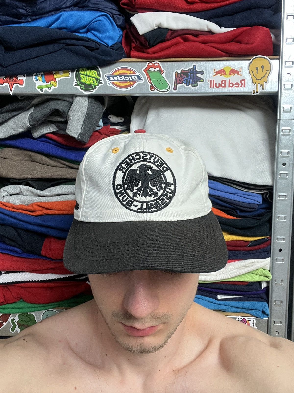 Adidas × Vintage Vintage 90’s Germany Football World Cup Snapback Cap Rare Size ONE SIZE - 13 Thumbnail