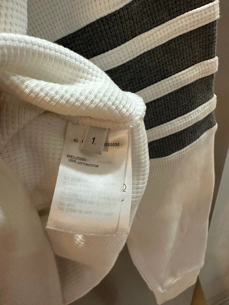 Thom Browne Thom browne Classic four-striped waffe sweatshirt 2503-Next Size US S / EU 44-46 / 1 - 3 Thumbnail