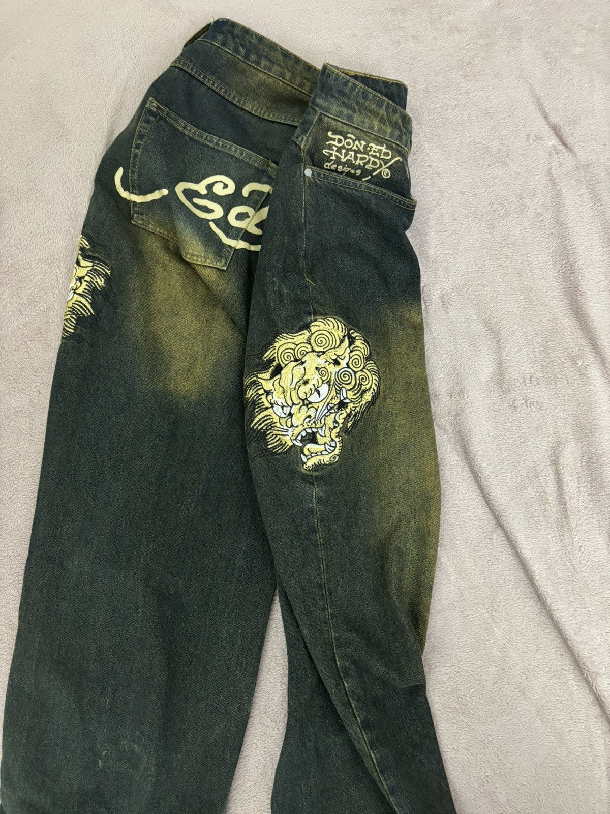 Ed Hardy Ed Hardy Urban outfitters jeans Size US 31 - 4 Thumbnail