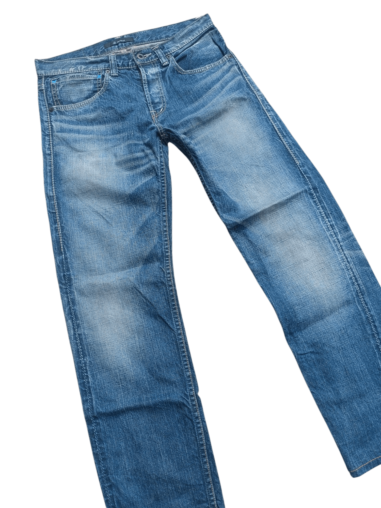 Japanese Brand × Johnbull Johnbull Redline Selvedge Heavy Denim Buttonfly Jeans Size US 30 / EU 46 - 5 Thumbnail
