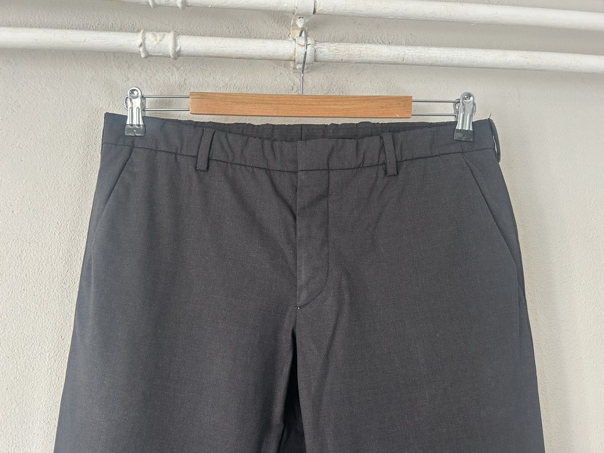 Prada Prada Black Virgin Wool Blend Trousers - Size 48 Size US 32 / EU 48 - 2 Thumbnail