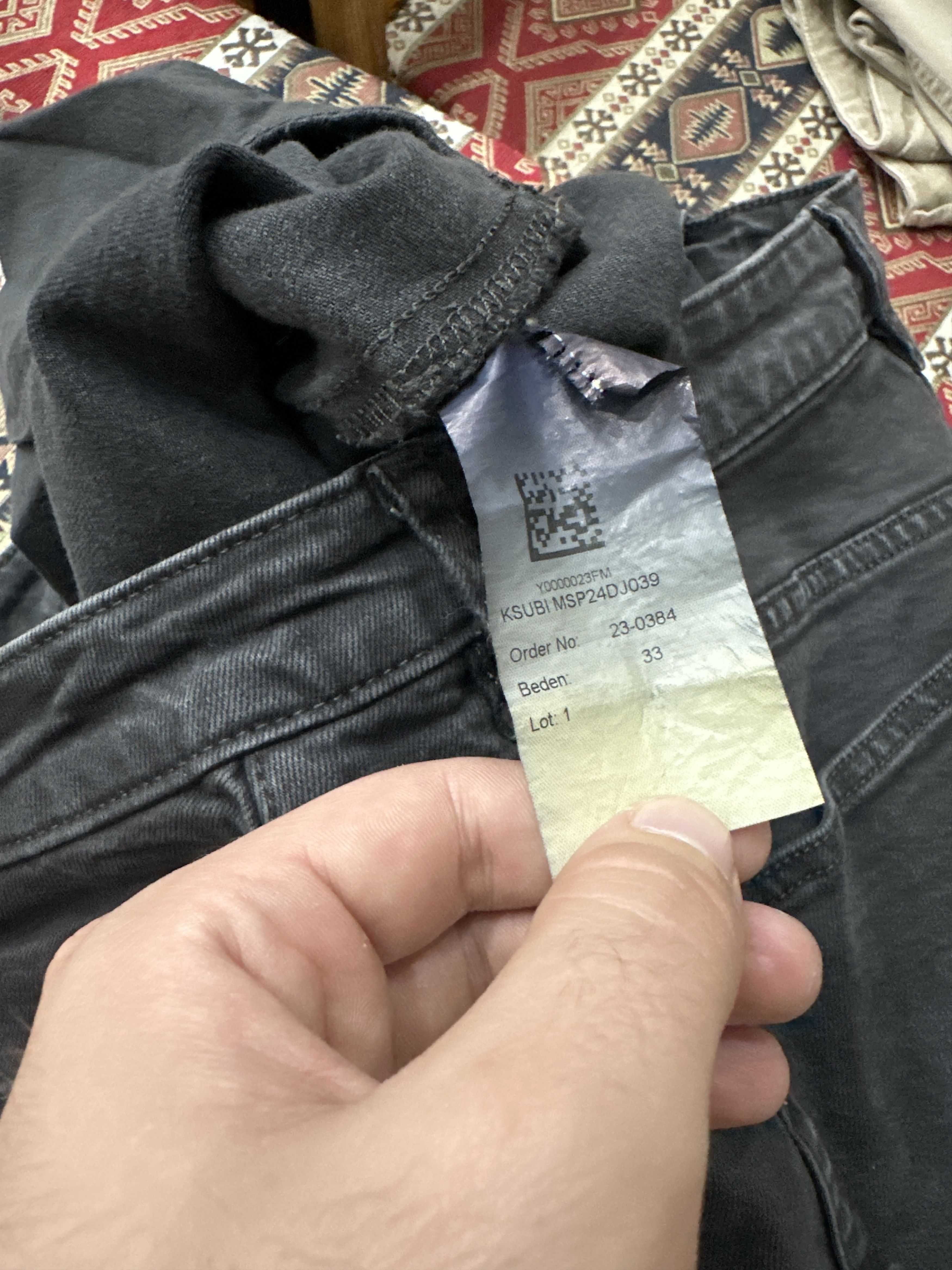Ksubi Ksubi Black Jean Size 33 Size US 33 - 7 Thumbnail