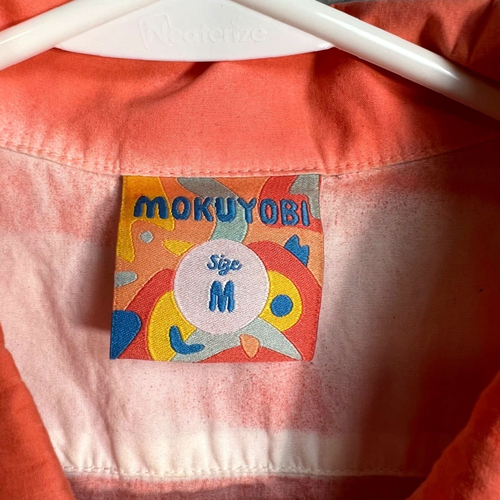 Vintage Mokuyobi Womens Medium Gradient Button-Up Shirt Oversized Size M / US 6-8 / IT 42-44 - 3 Thumbnail